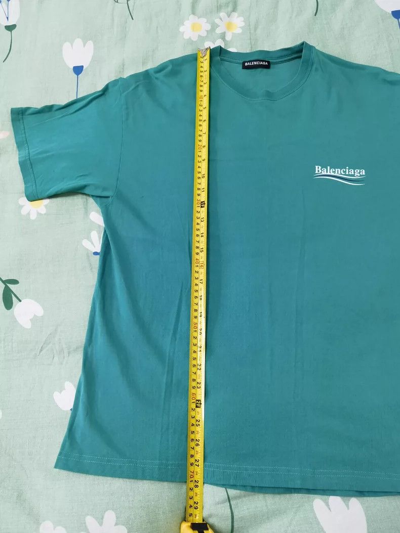 Balenciaga Balenciaga Teal Coca-Cola Short Sleeve T-Shirt Size US S / EU 44-46 / 1 - 7 Thumbnail