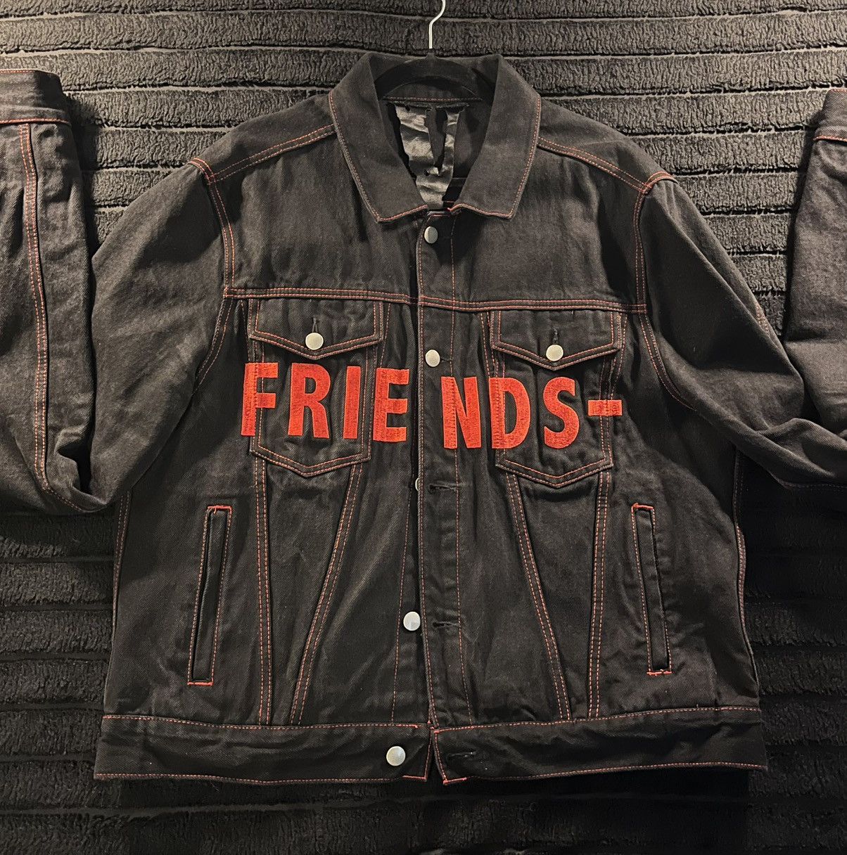 Vlone JAIL JACKET 555555 | Grailed