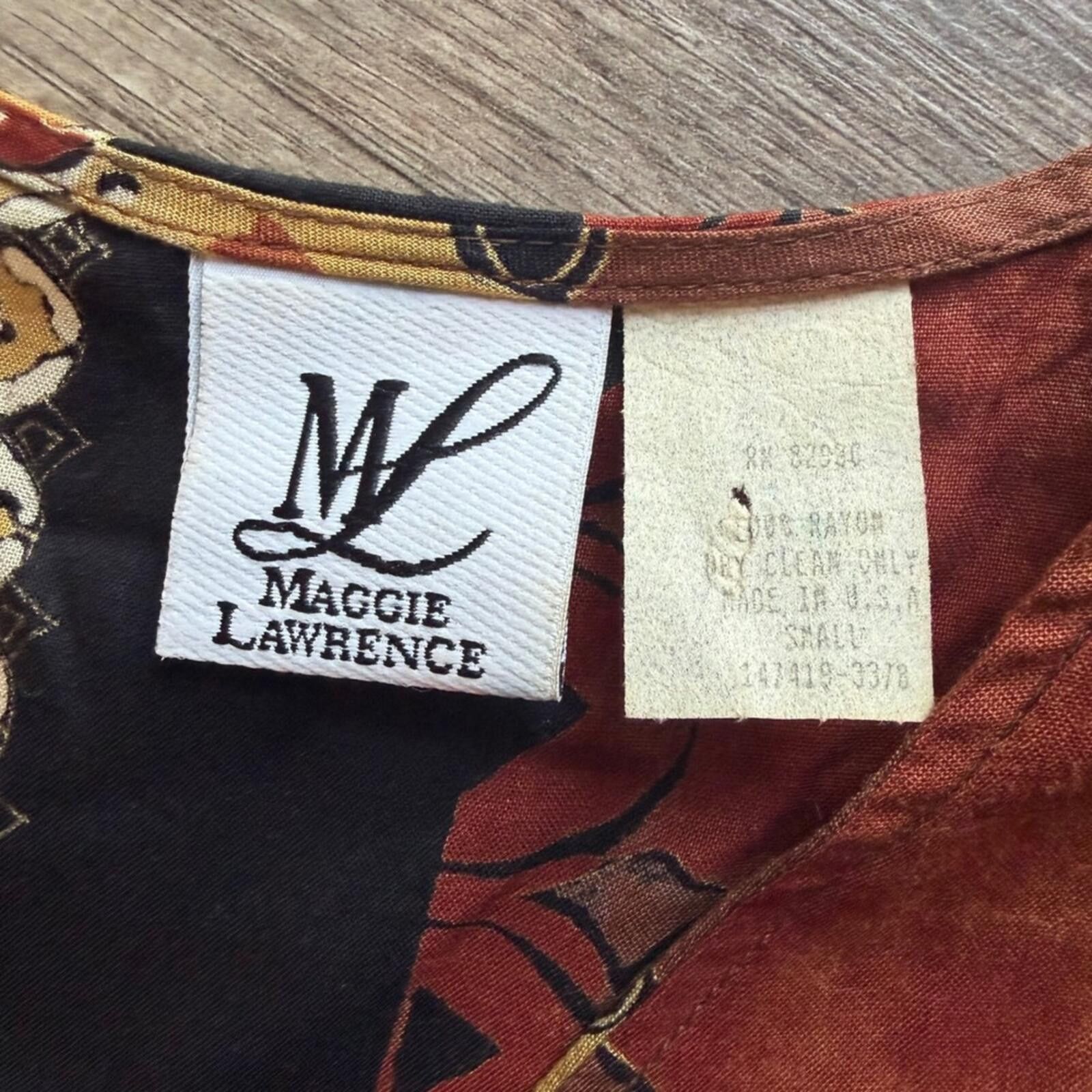 Other Maggie Lawrence Vintage Vest Small Tribal Boho Size S / US 4 / IT 40 - 3 Thumbnail