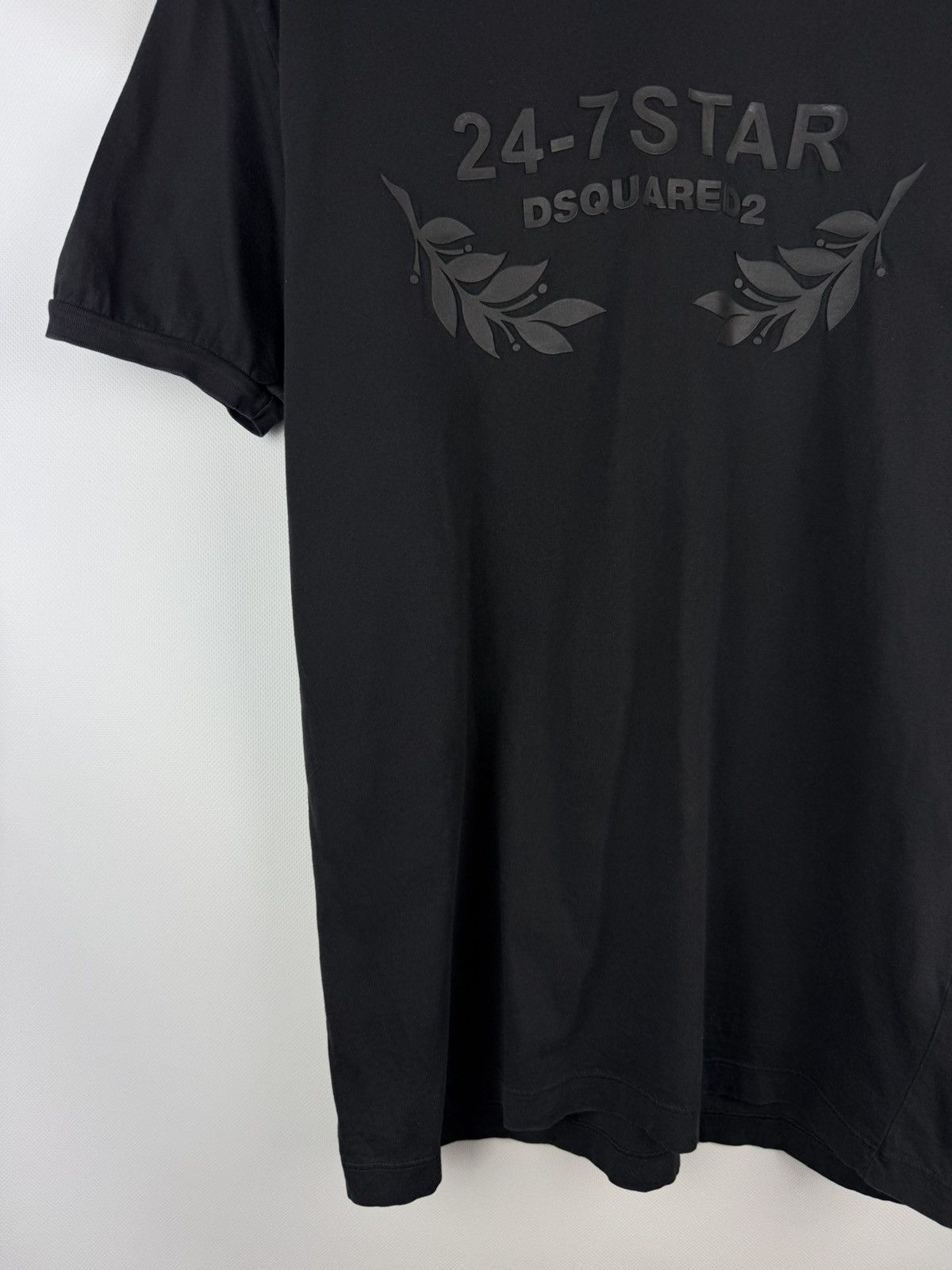 Dsquared2 Dsquared Men’s Graphic Print Short Sleeve Cotton T Shirt Size US XL / EU 56 / 4 - 6 Thumbnail