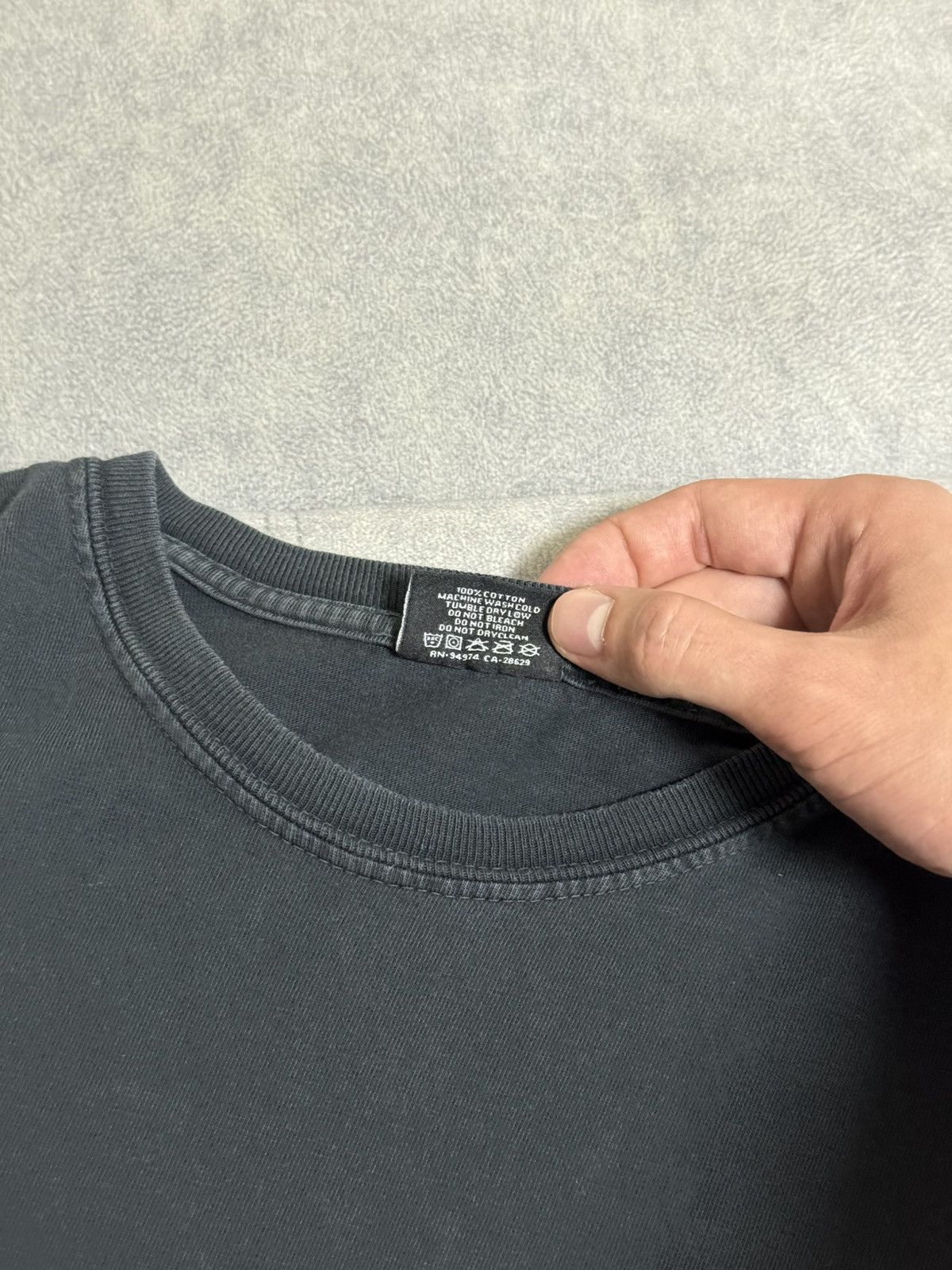 Stussy Stussy big logo distressed skate long sleeve swearshirt M Size US M / EU 48-50 / 2 - 11 Thumbnail