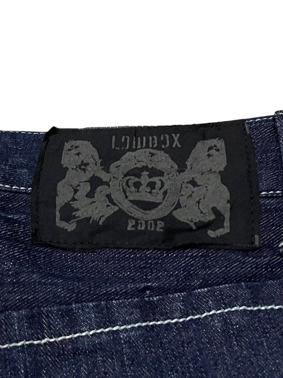 GOSTAR DE FUGA × LOWBOX Lowbox Japan Indigo Wash Contrast Stitched Straight Jeans Size US 31 - 21 Thumbnail