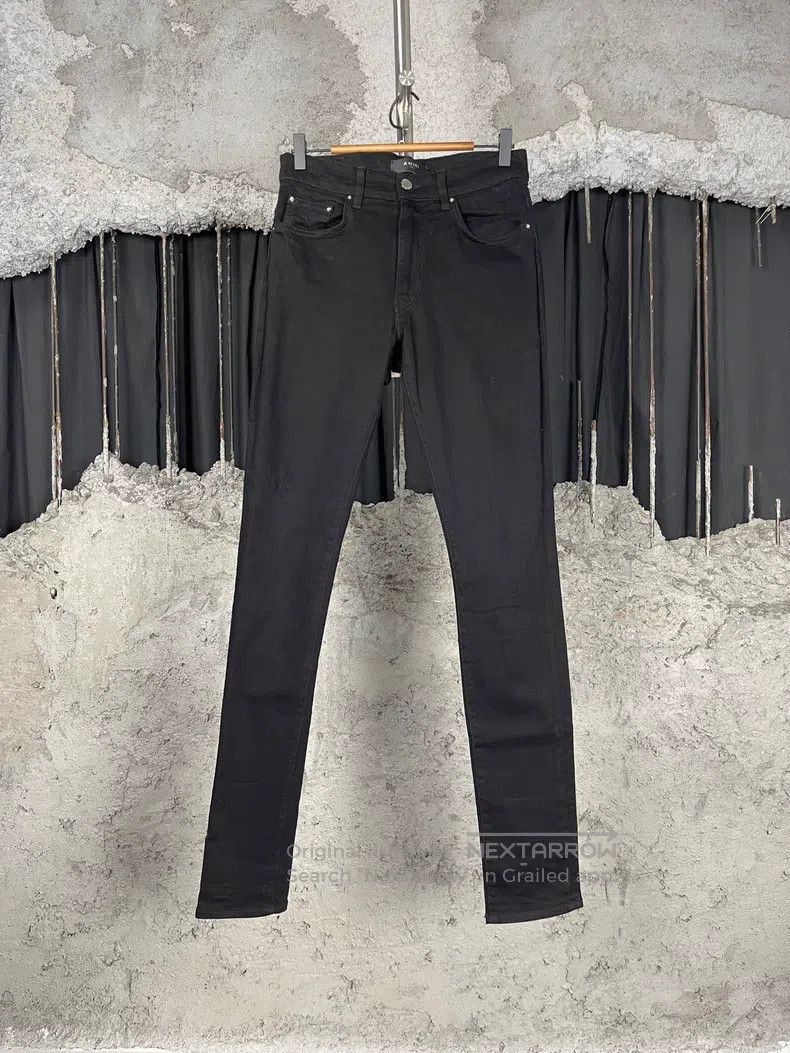 Amiri Amiri Black denim jeans Size US 31 - 1 Thumbnail
