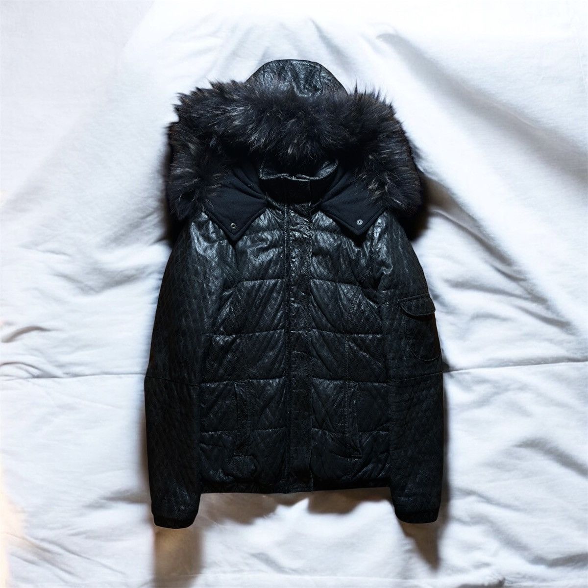 Hysteric Glamour Giorgo Brato Leather Puffer Jacket Size US S / EU 44-46 / 1 - 1 Thumbnail