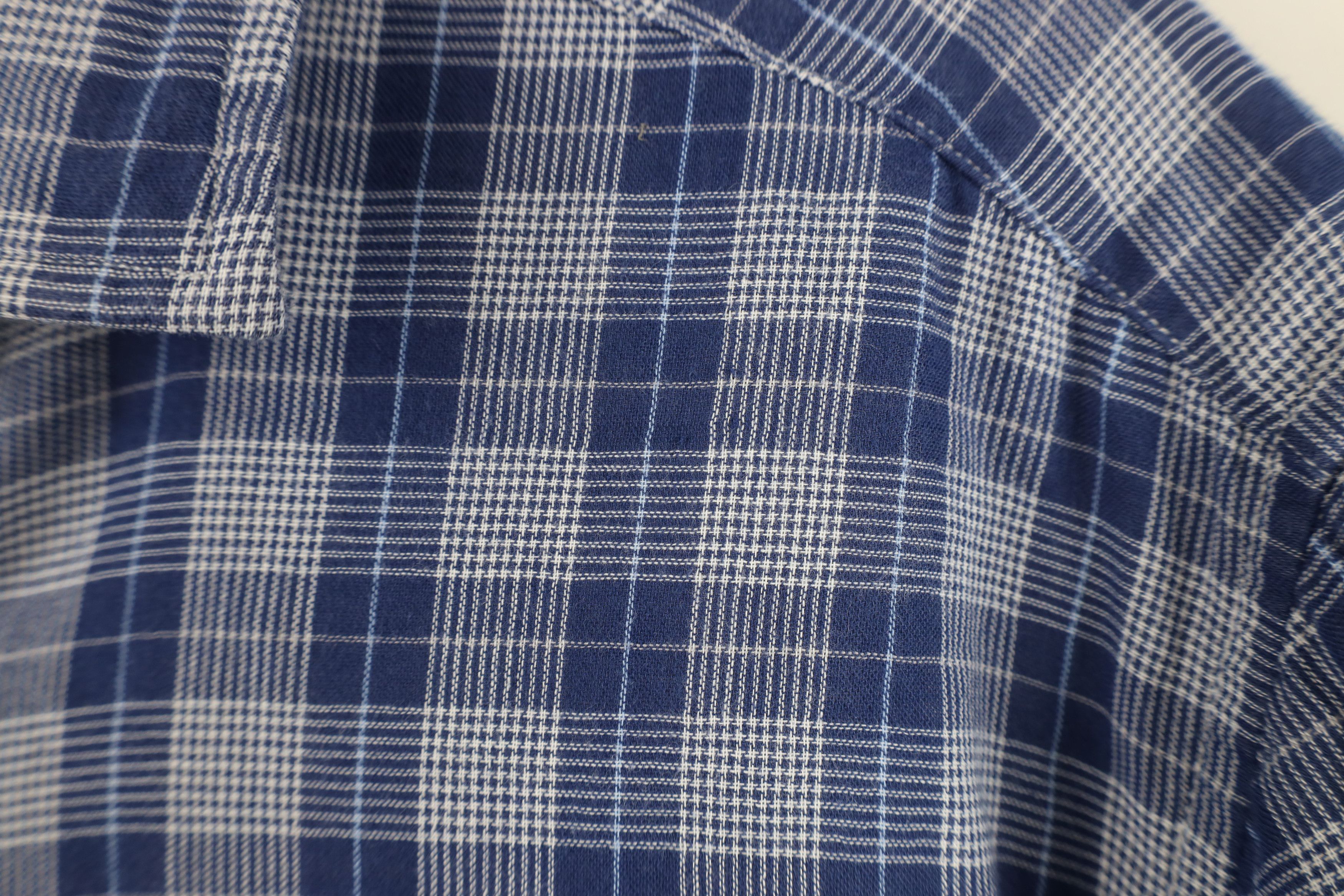 UNTUCKit Untuckit Flannel Short Sleeve Collared Button Shirt Plaid Size US S / EU 44-46 / 1 - 5 Thumbnail