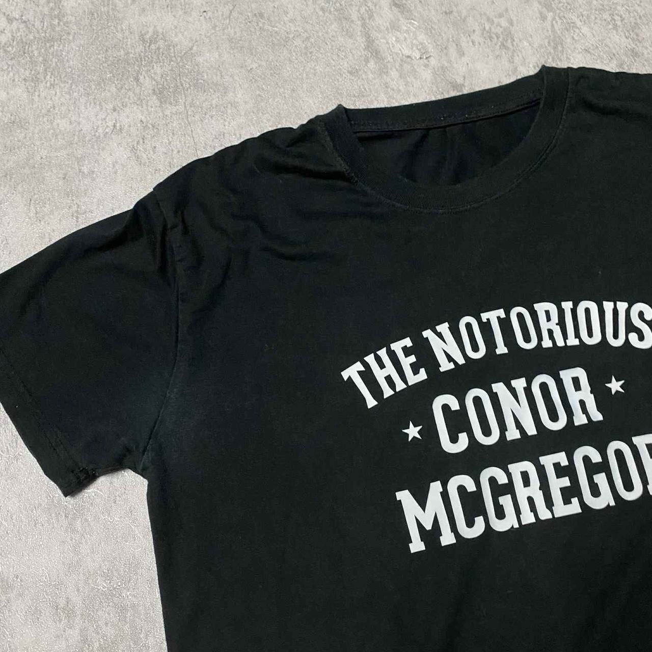 Other Conor McGregor Notorious black cotton T-shirt #UFC Size US M / EU 48-50 / 2 - 2 Thumbnail