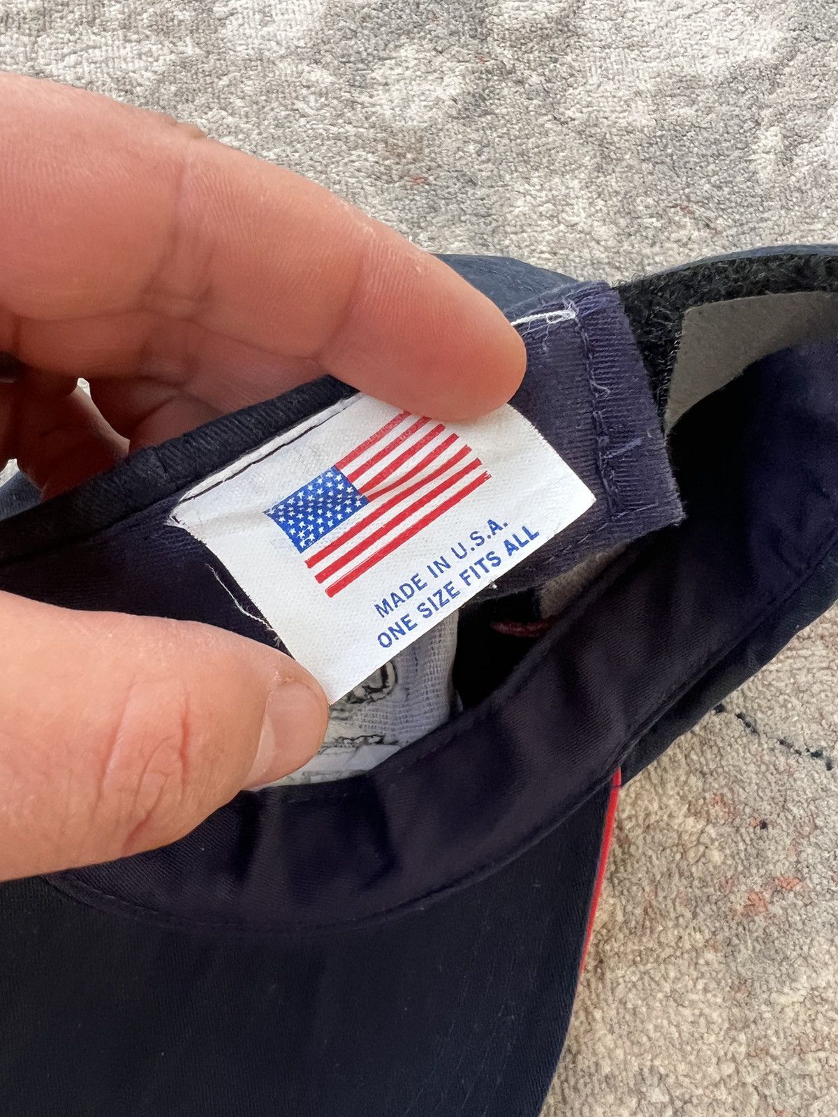 Vintage Atlantis made In USA Cap Size ONE SIZE - 4 Thumbnail
