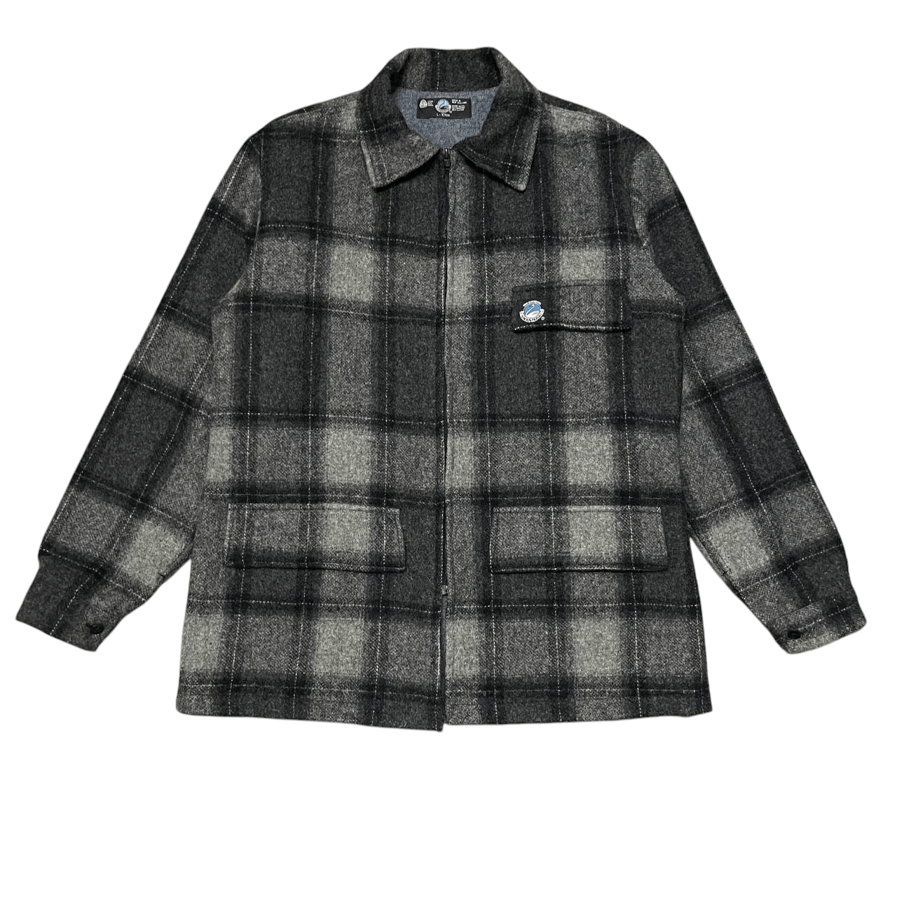 New Zealand Outback Vintage The Original Swanndri Wool Plaid Zipper Jacket Size US L / EU 52-54 / 3 - 1 Thumbnail