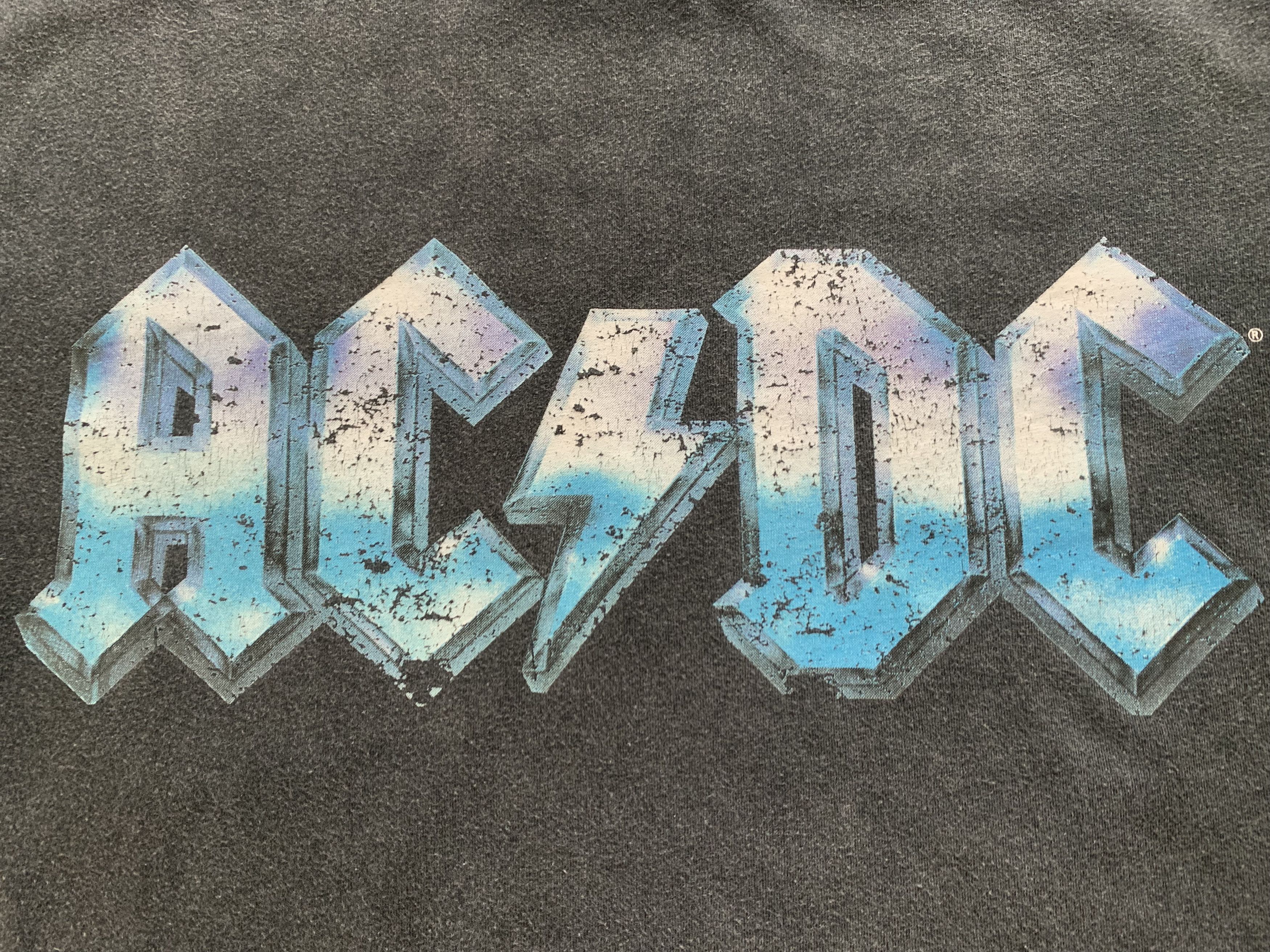 AC/DC AC/DC Vintage Printed T-Shirt Size US XS / EU 42 / 0 - 5 Thumbnail
