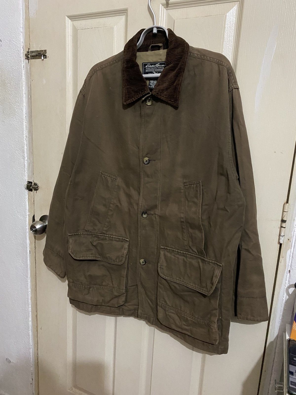 Eddie Bauer Vintage Eddie Bauer Field Jacket Brown Corduroy Collar Size US S / EU 44-46 / 1 - 4 Thumbnail