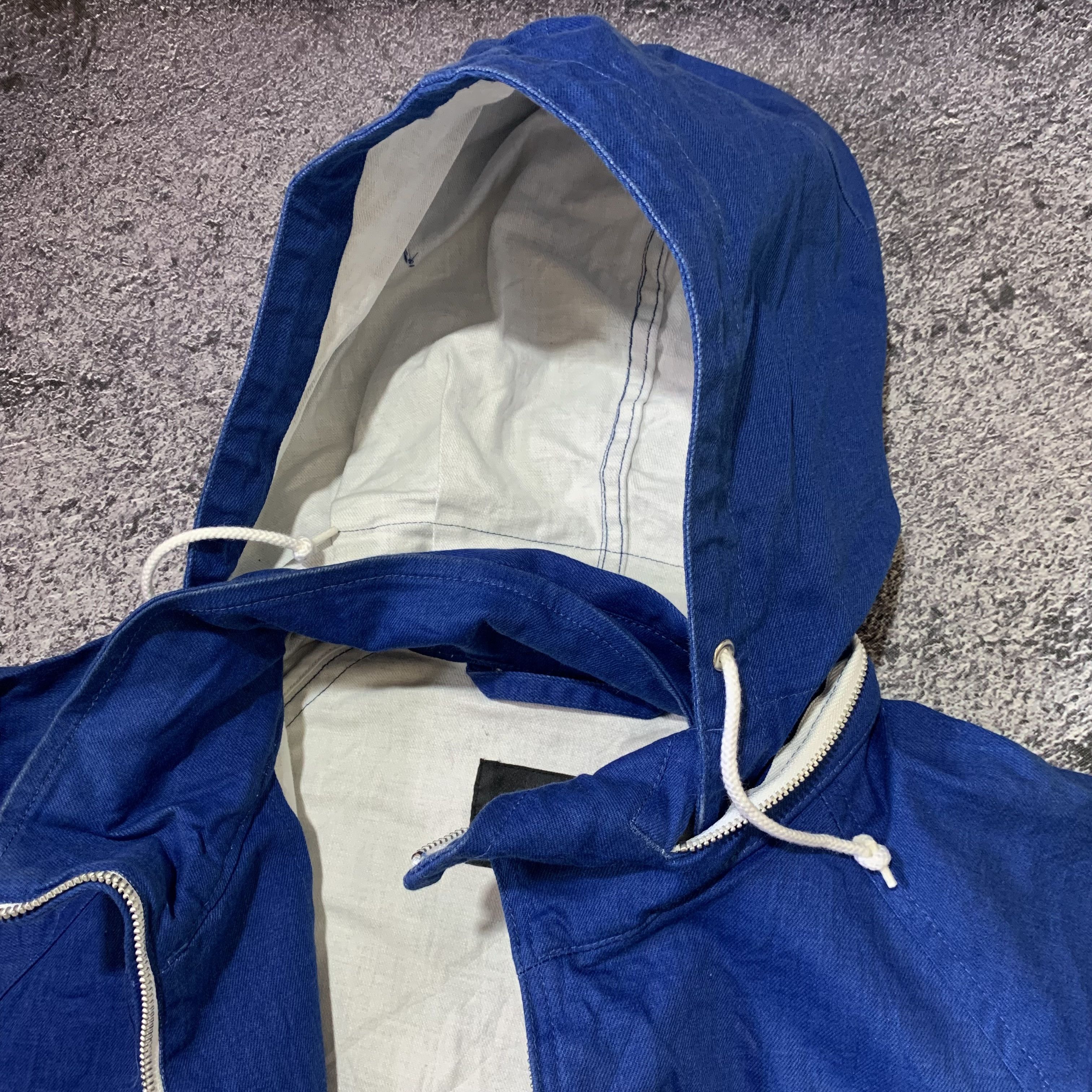 CABANE de ZUCCa 2000s Cabane de Zucca Issey Work Hodded Jacket Size US M / EU 48-50 / 2 - 2 Thumbnail