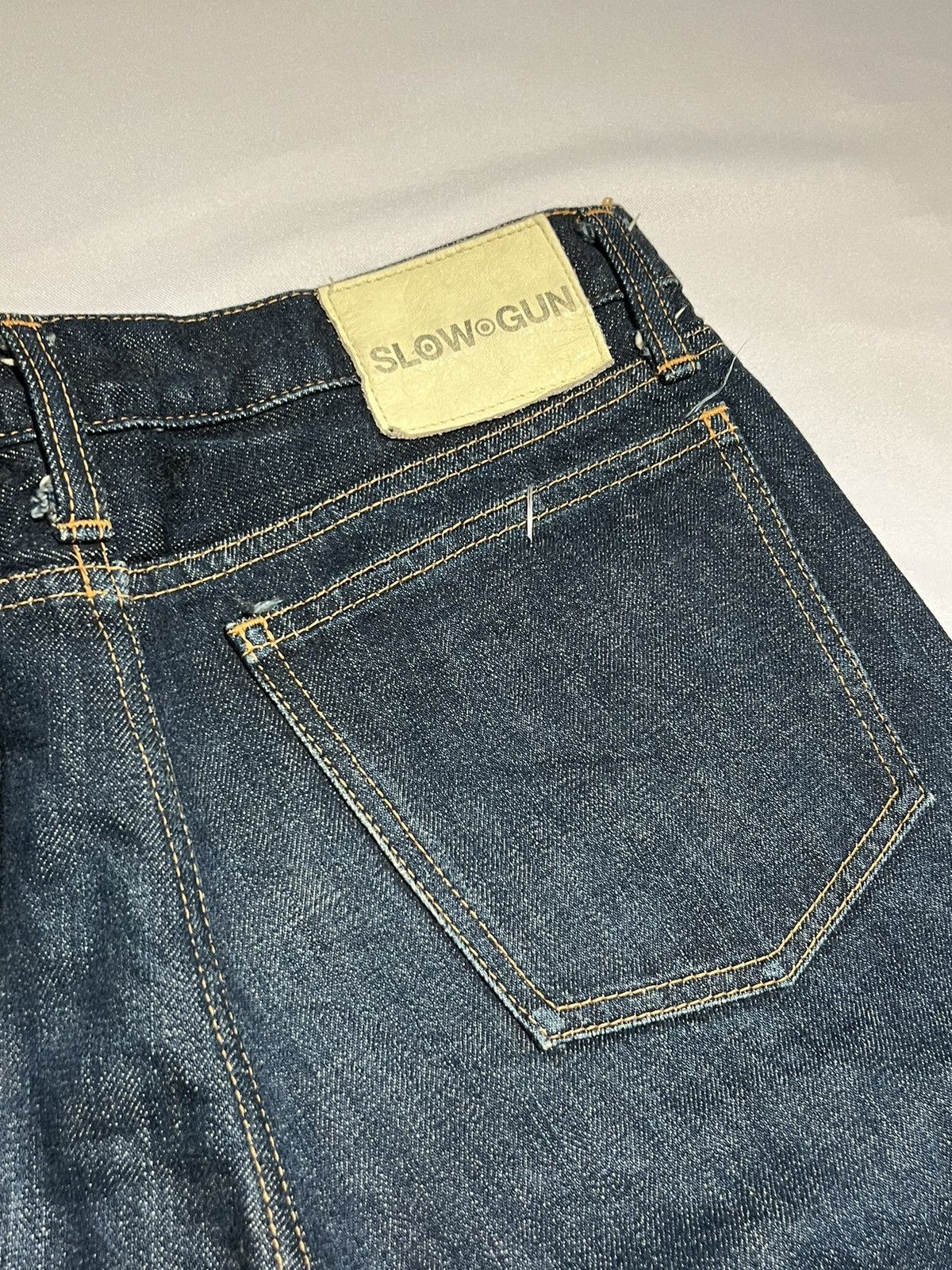 Japanese Brand × Vintage VINTAGE SLOWGUN JAPANESE BRAND DENIM JEANS Size US 32 / EU 48 - 3 Thumbnail