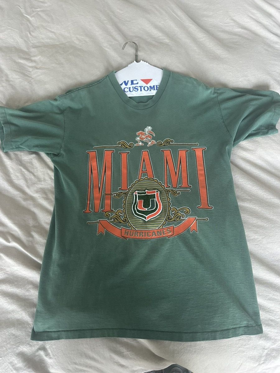 Vintage Vintage Miami University Canes Shirt Size US XL / EU 56 / 4 - 1 Thumbnail