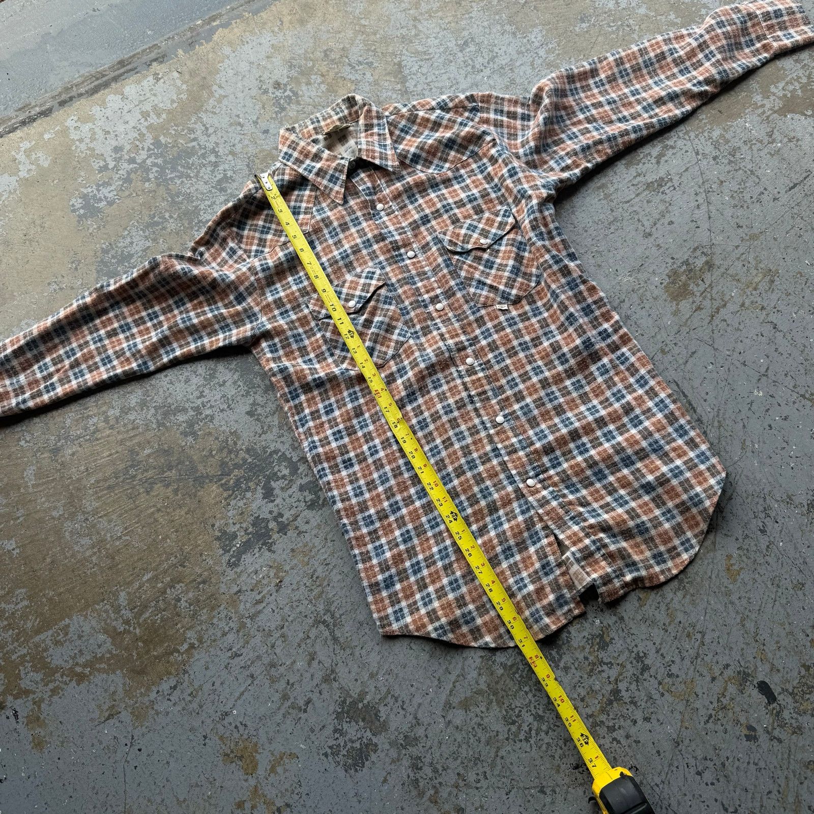 Vintage Vintage Key Kountry Koordinates Plaid Pearl Snap Button Up Size US M / EU 48-50 / 2 - 6 Thumbnail