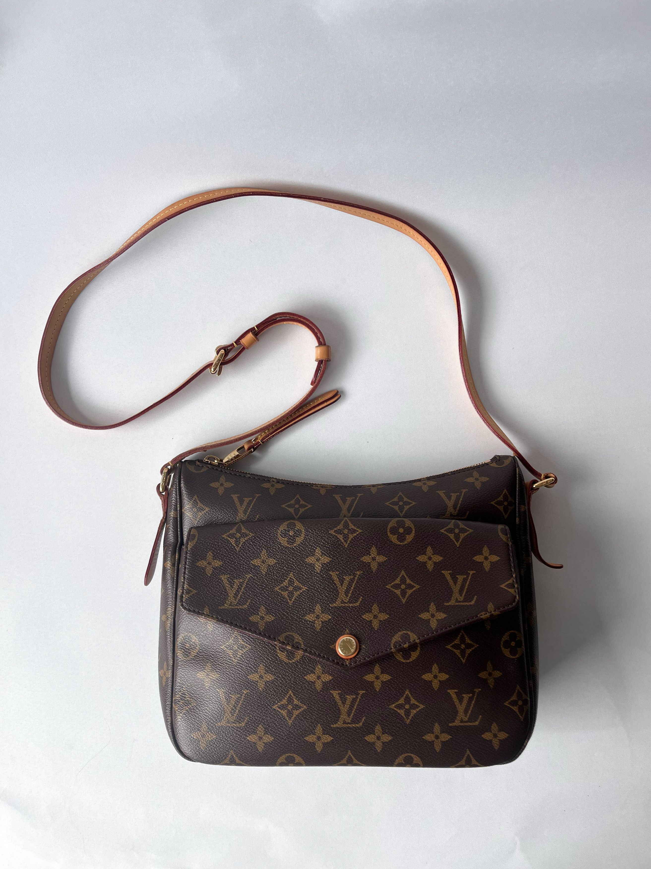 Louis Vuitton Louis Vuitton Mabillon Shoulder Bag Monogram Canvas Brown Size ONE SIZE - 3 Thumbnail