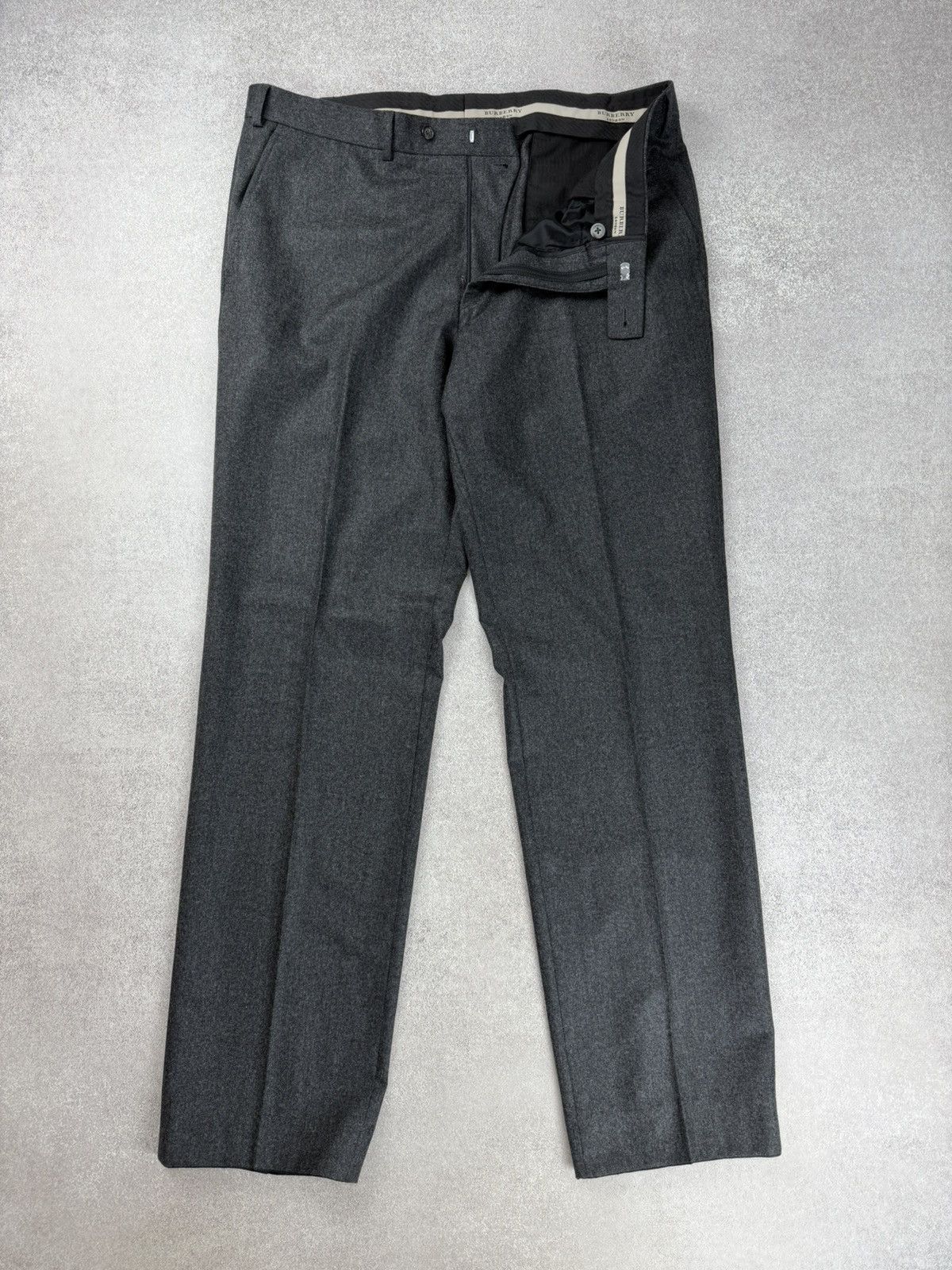 Burberry Vintage Burberry 120’S Wool Trousers Pants Men’s Size 52 Size US 36 / EU 52 - 7 Thumbnail