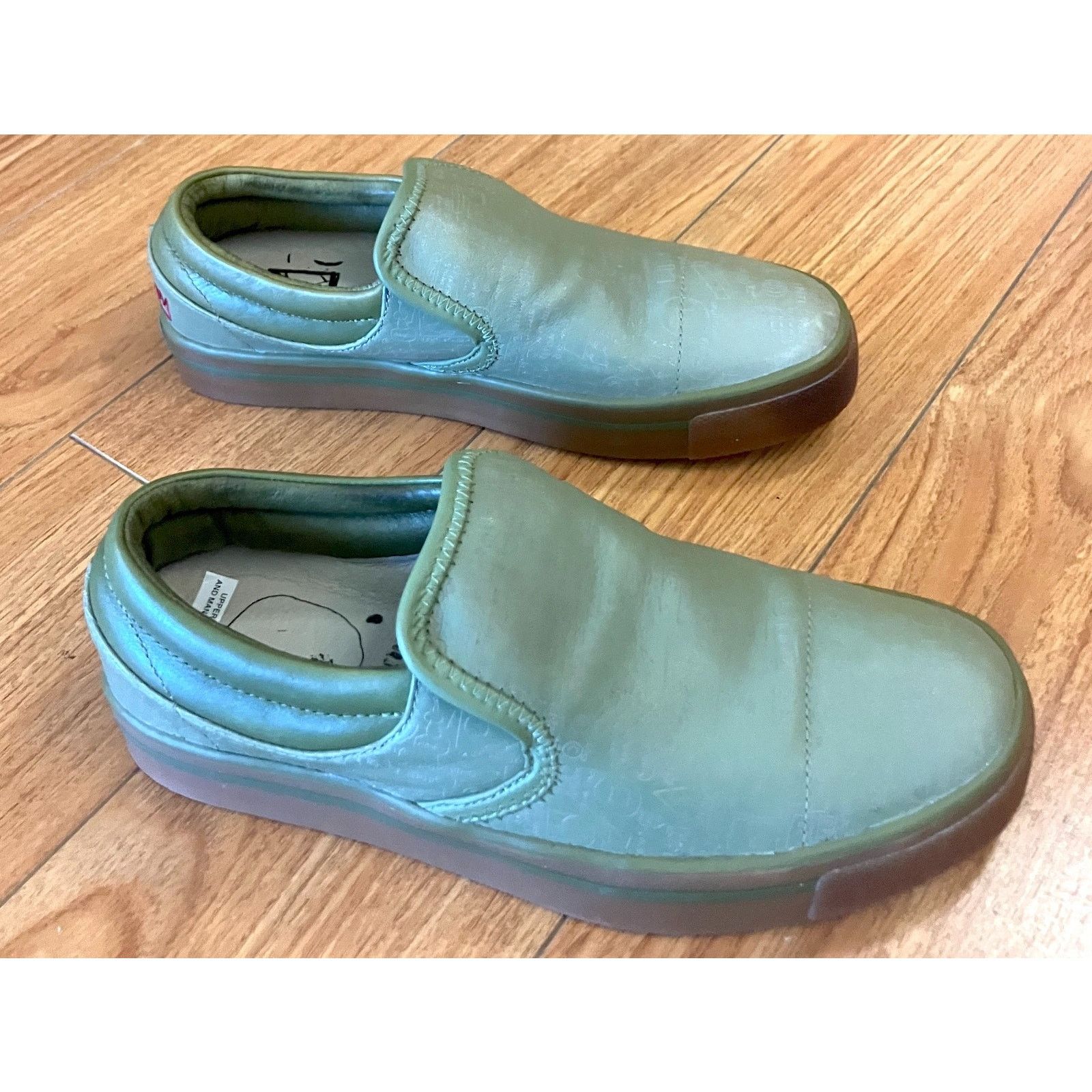 Reebok NWT Reebok x Jean-Michel Basquiat Rebopper II Olive Sz5 Rare Size US 5 / IT 35 - 4 Thumbnail