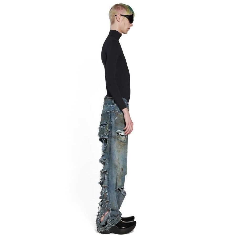 Balenciaga Balenciaga Destroyer Denim Jeans Size US 32 / EU 48 - 8 Thumbnail