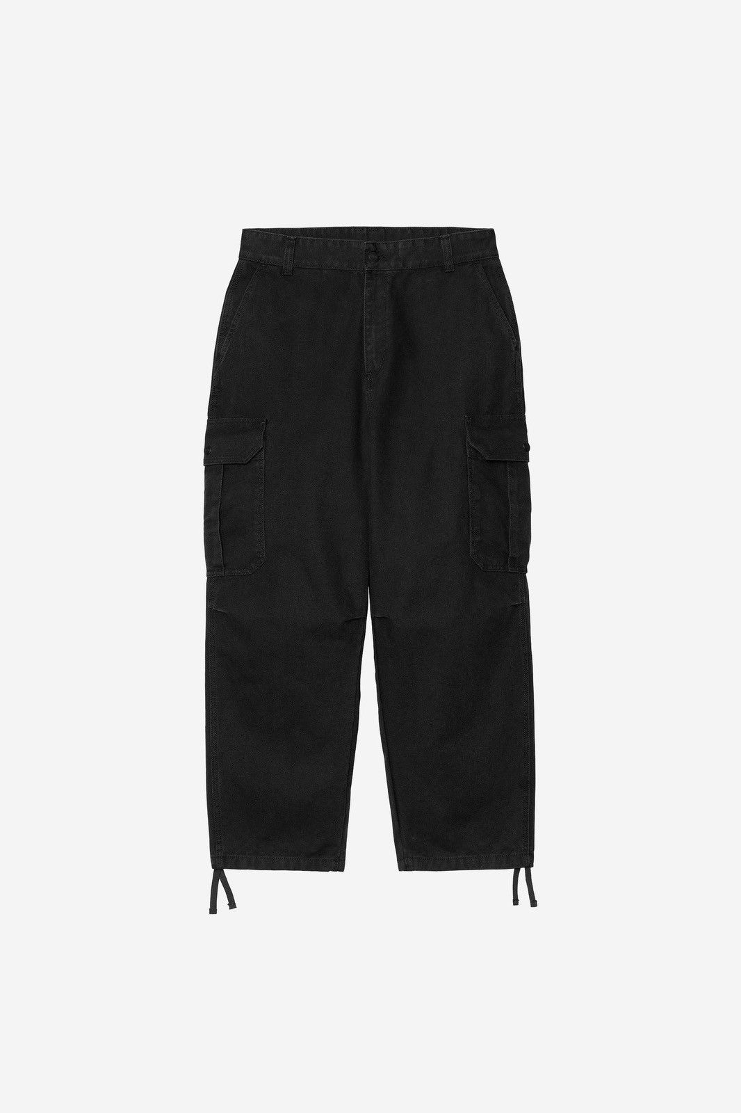 Carhartt Wip Stanton Cargo Pant in Black (Stone Washed) Size US 33 - 6 Thumbnail
