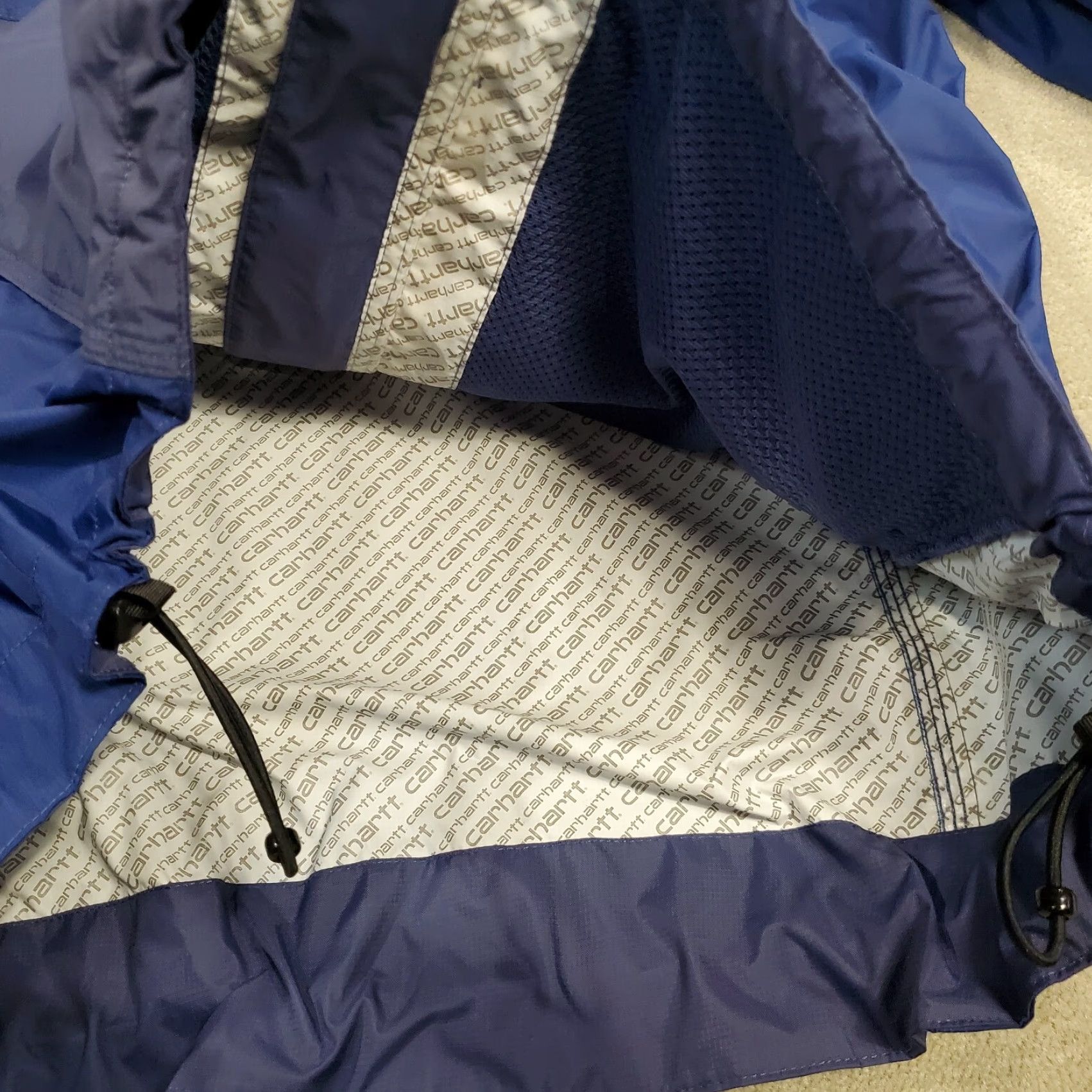 Carhartt Carhartt Jacket Womens Large Blue Storm Defender Waterproof Hooded Mountrail Size L / US 10 / IT 46 - 5 Thumbnail
