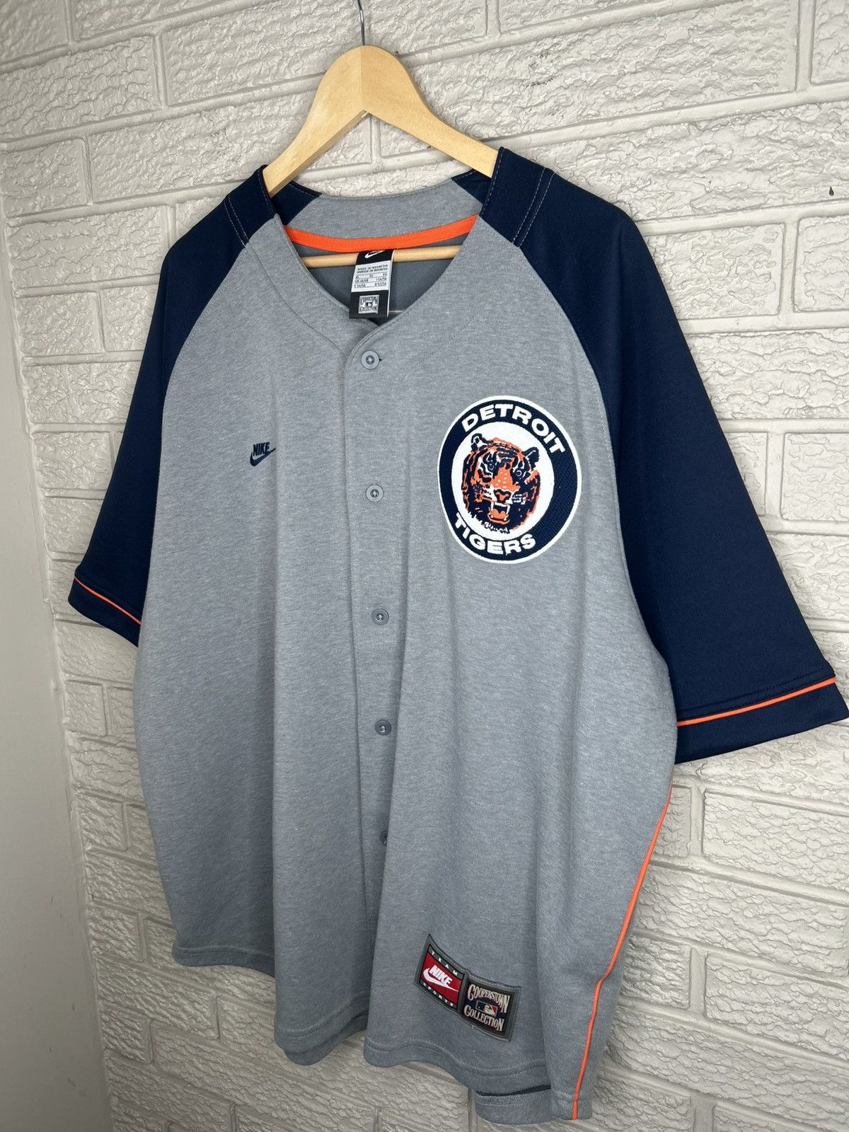 Nike Nike Detroit Tigers Brandon Inge Baseball Jersey Size US XL / EU 56 / 4 - 9 Thumbnail