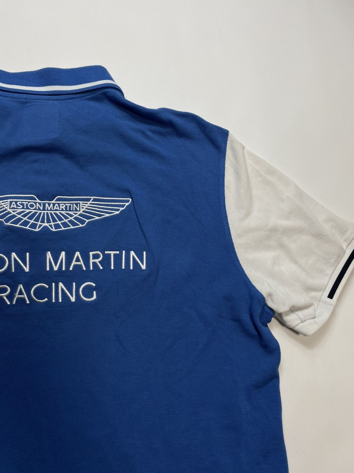 Hackett VINTAGE Hackett Aston Martin F1 Racing Polo XL Size US XL / EU 56 / 4 - 6 Thumbnail