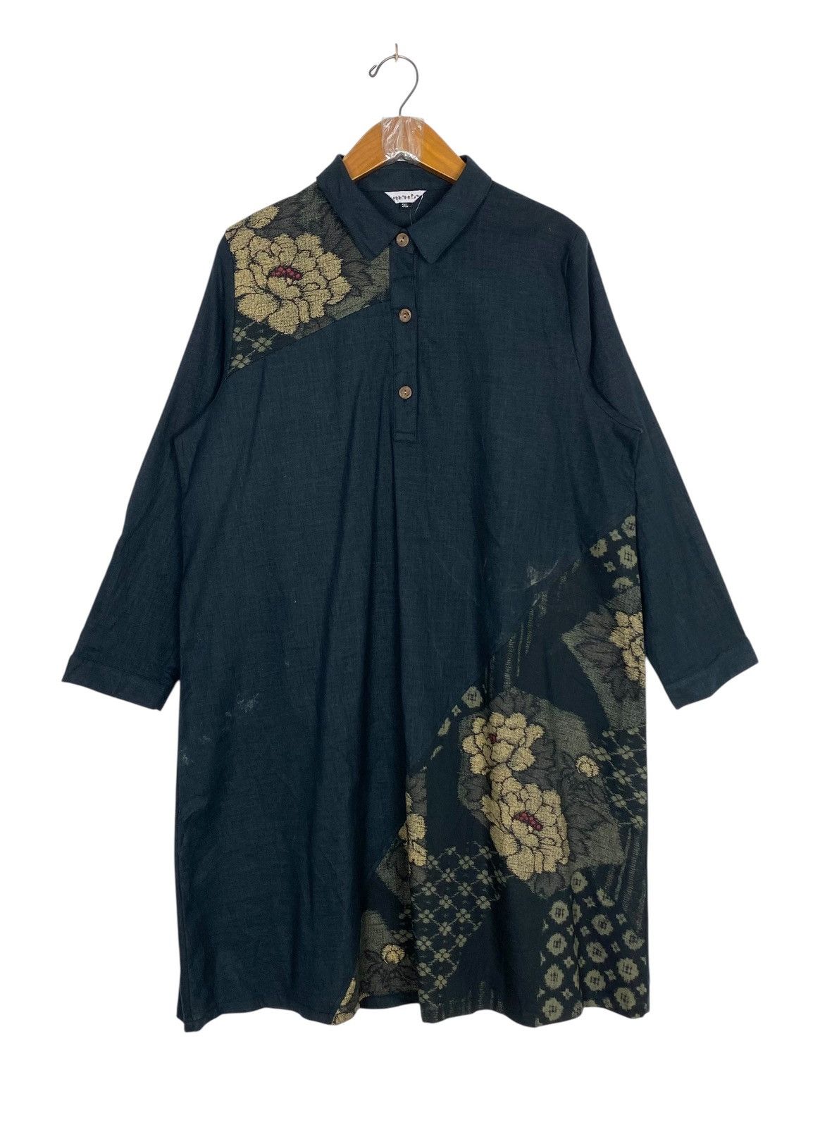 Japanese Brand Rare‼️ Vintage Nagominosato Long Blouse Made in Japan Size L / US 10 / IT 46 - 1 Thumbnail