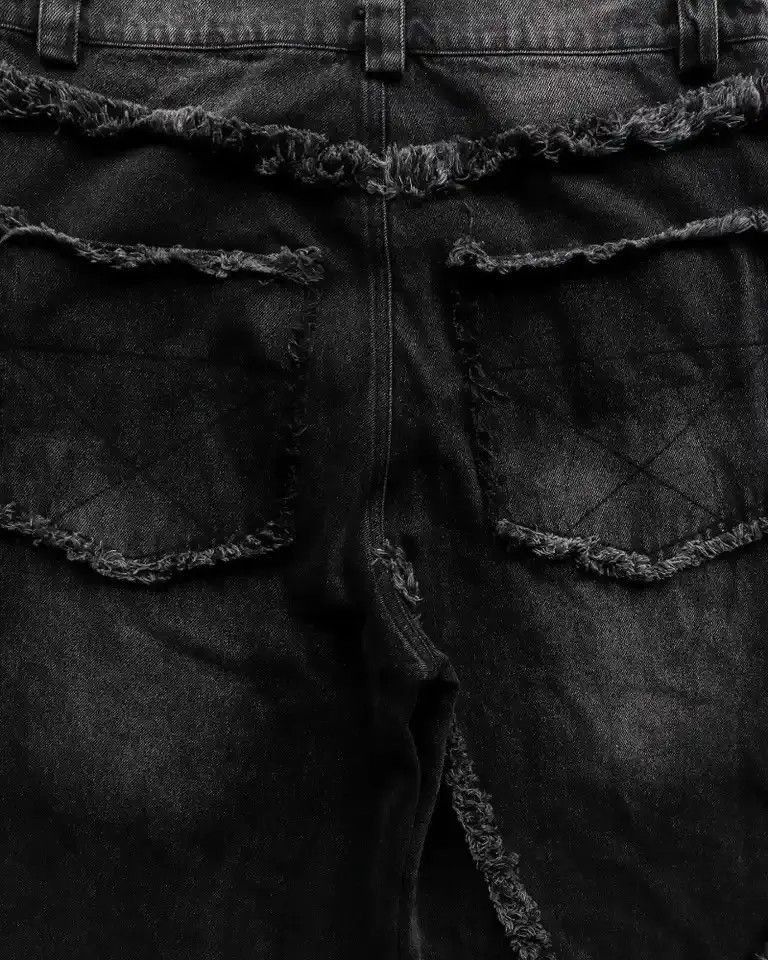 Japanese Brand Streetwear Y2K Gothic Baggy Jeans Size US 32 / EU 48 - 3 Thumbnail