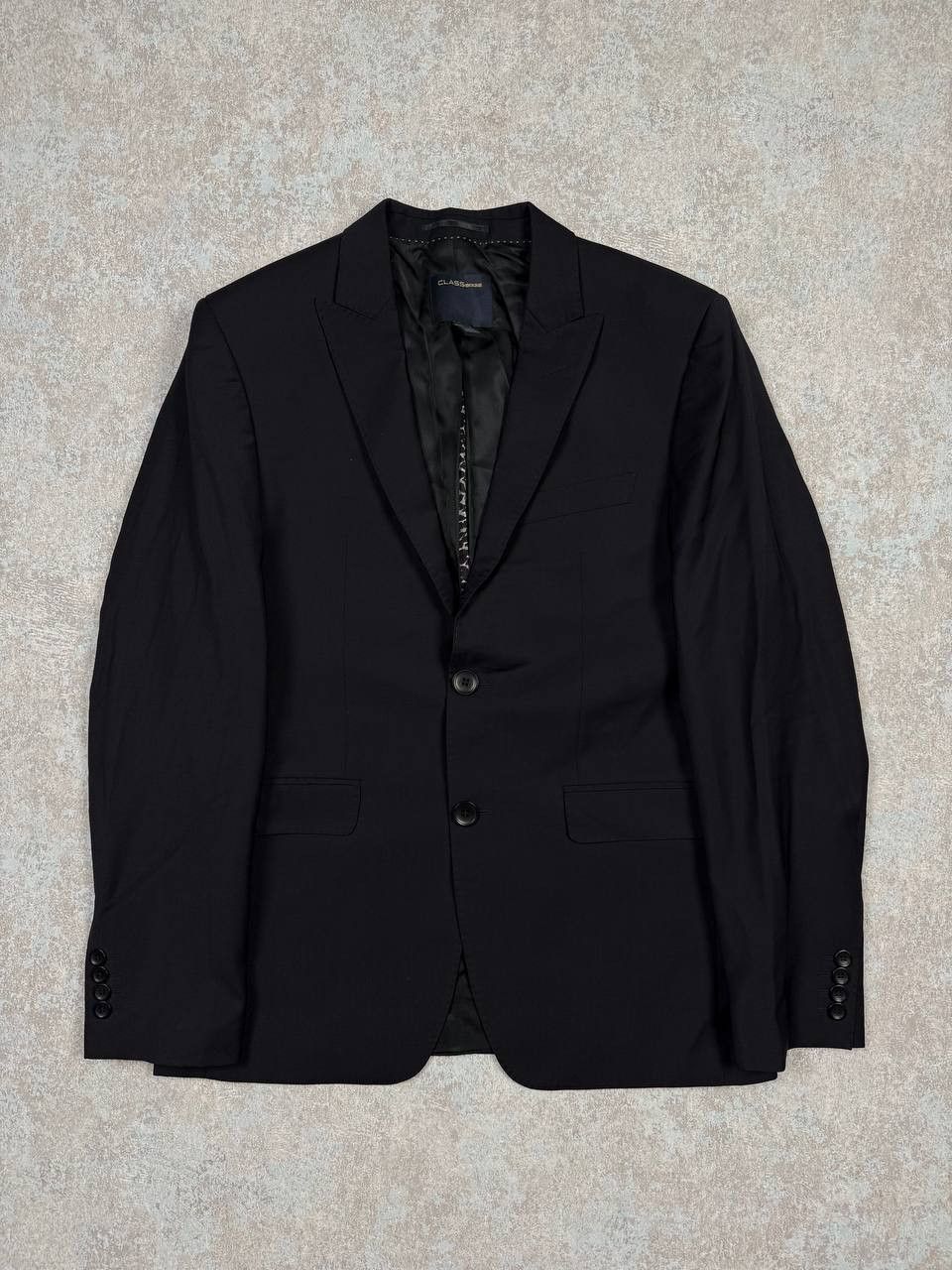 Roberto Cavalli Roberto Cavalli Class Mens Black Blazer Size 40R - 5 Thumbnail