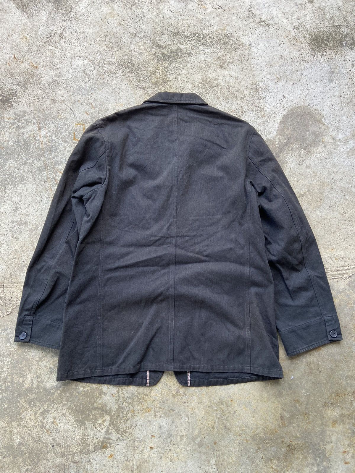 Yohji Yamamoto 2000s Y’s for Men Yohji Yamamoto ‘Selvedge’ Work Jacket Size US M / EU 48-50 / 2 - 2 Thumbnail