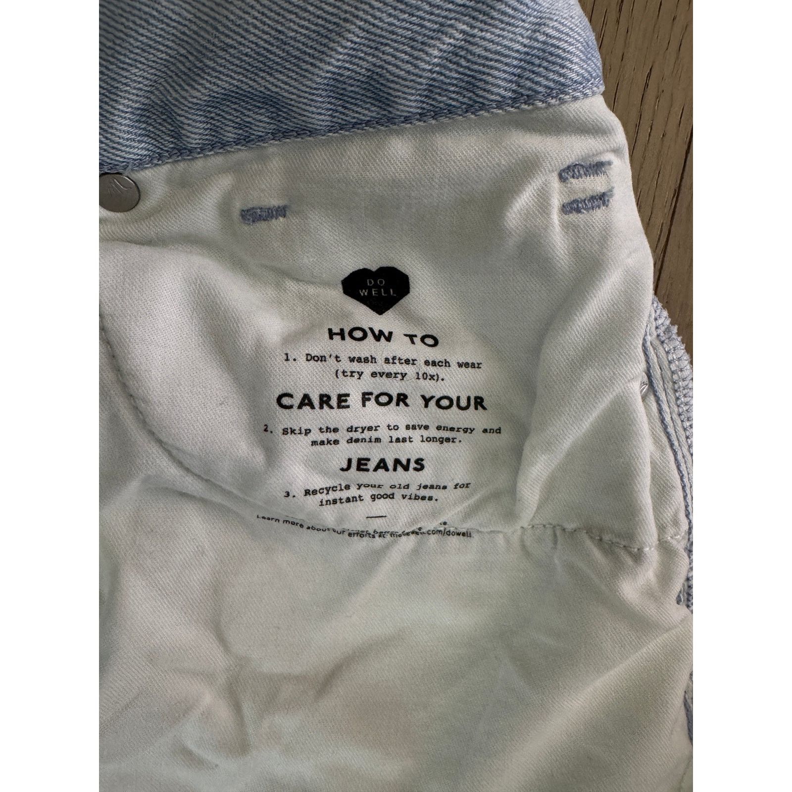 Madewell Madewell Superwide-Leg Jeans High Rise, 100% Cotton Size 28" / US 6 / IT 42 - 14 Thumbnail