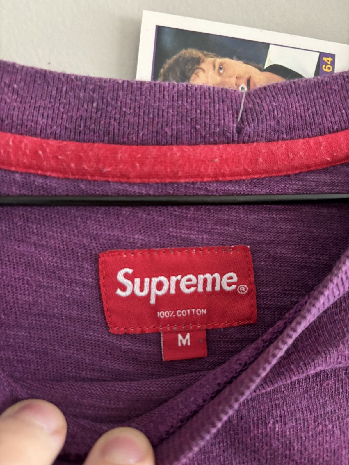 Supreme Supreme pocket tee Size US M / EU 48-50 / 2 - 3 Thumbnail