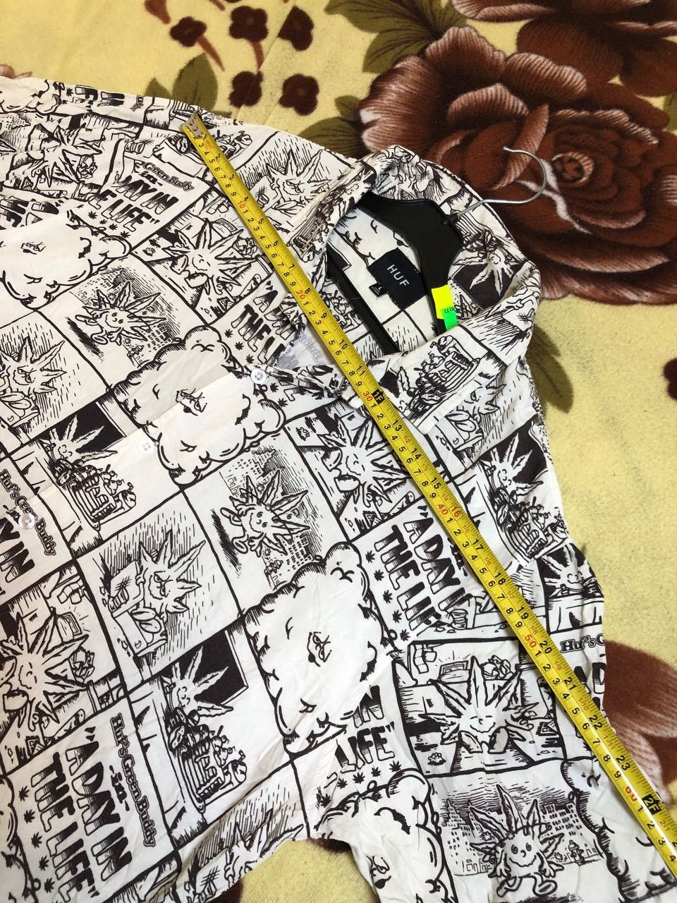 Huf Huf Graphic Printed Shirt streetwear Size US L / EU 52-54 / 3 - 9 Thumbnail