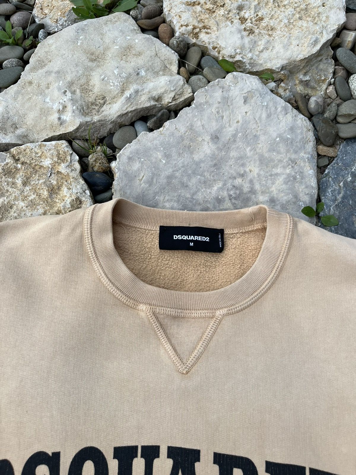 Cowboy Equipment × Designer × Dsquared2 Dsquared2 cowboy coffee ombre washed sweatshirt spellout Size US M / EU 48-50 / 2 - 9 Thumbnail