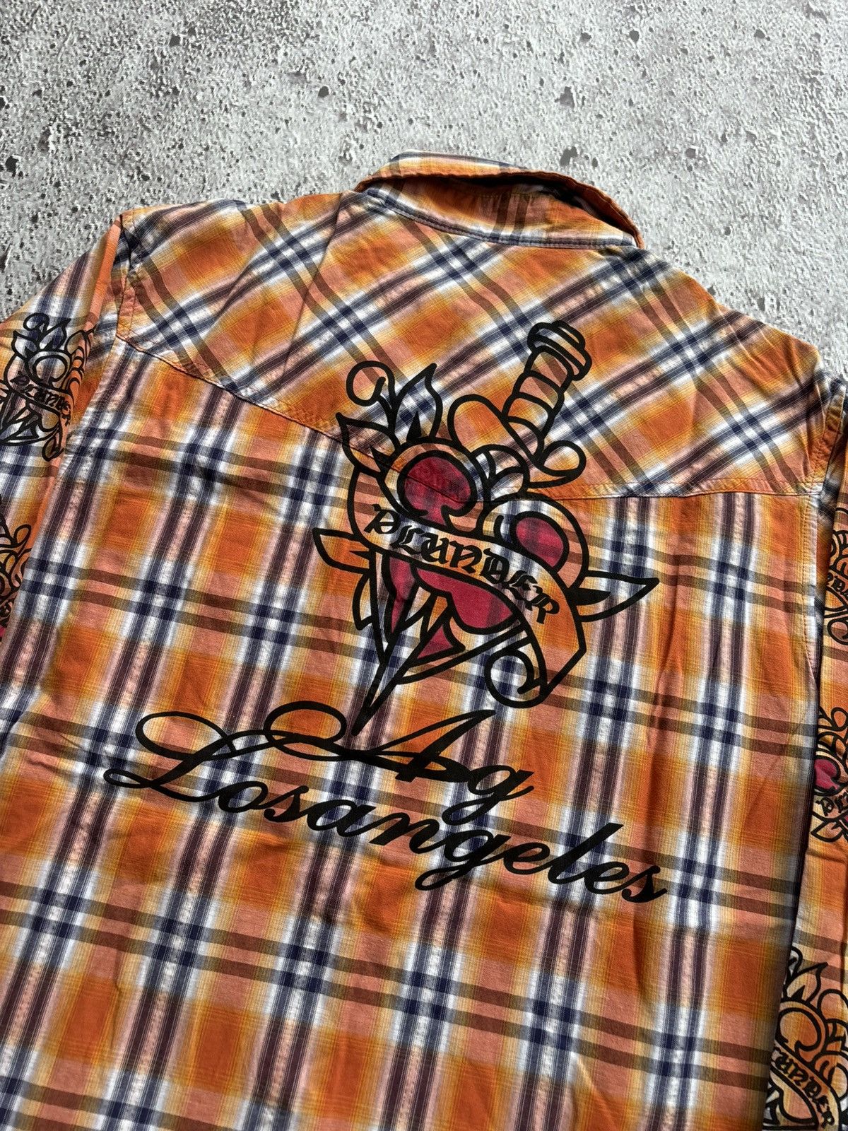 Hysteric Glamour Y2k Water back Losangles Punk style Shirt Size US M / EU 48-50 / 2 - 6 Thumbnail