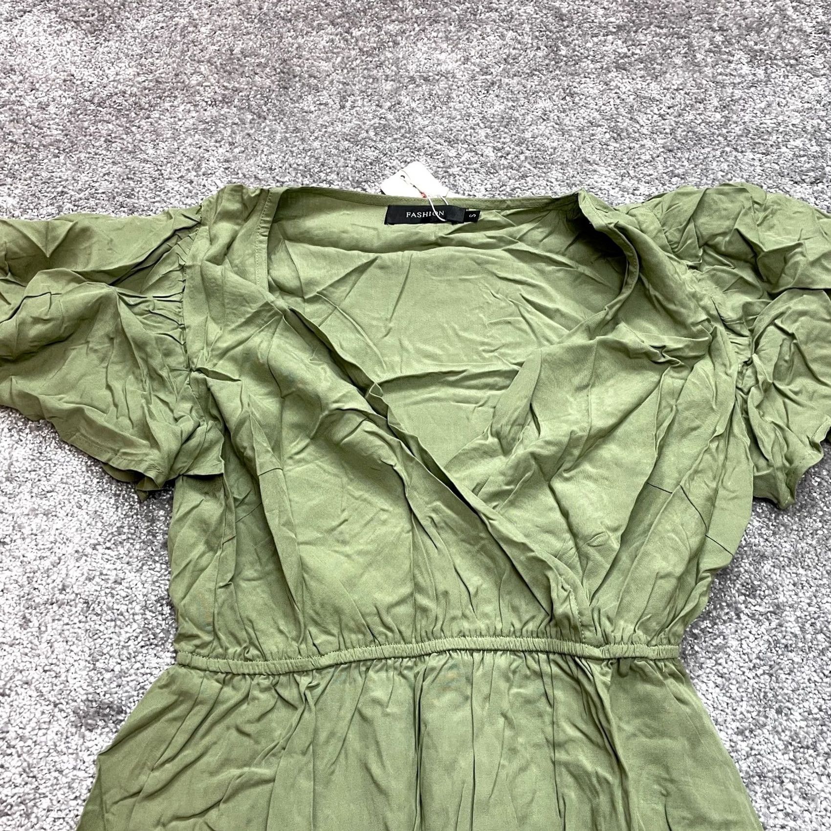 Vintage VINTAGE Leani Dress Womens S Light Green Fit & Flare Belt New NWTT Size S / US 4 / IT 40 - 2 Thumbnail