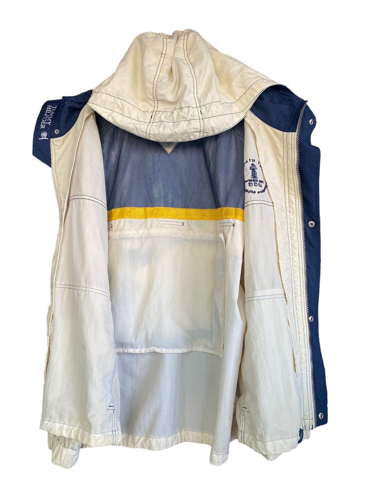 Tommy Hilfiger Vintage TOMMY HILFIGER Hoodie Light Zipper Jacket (L) Size US L / EU 52-54 / 3 - 6 Thumbnail