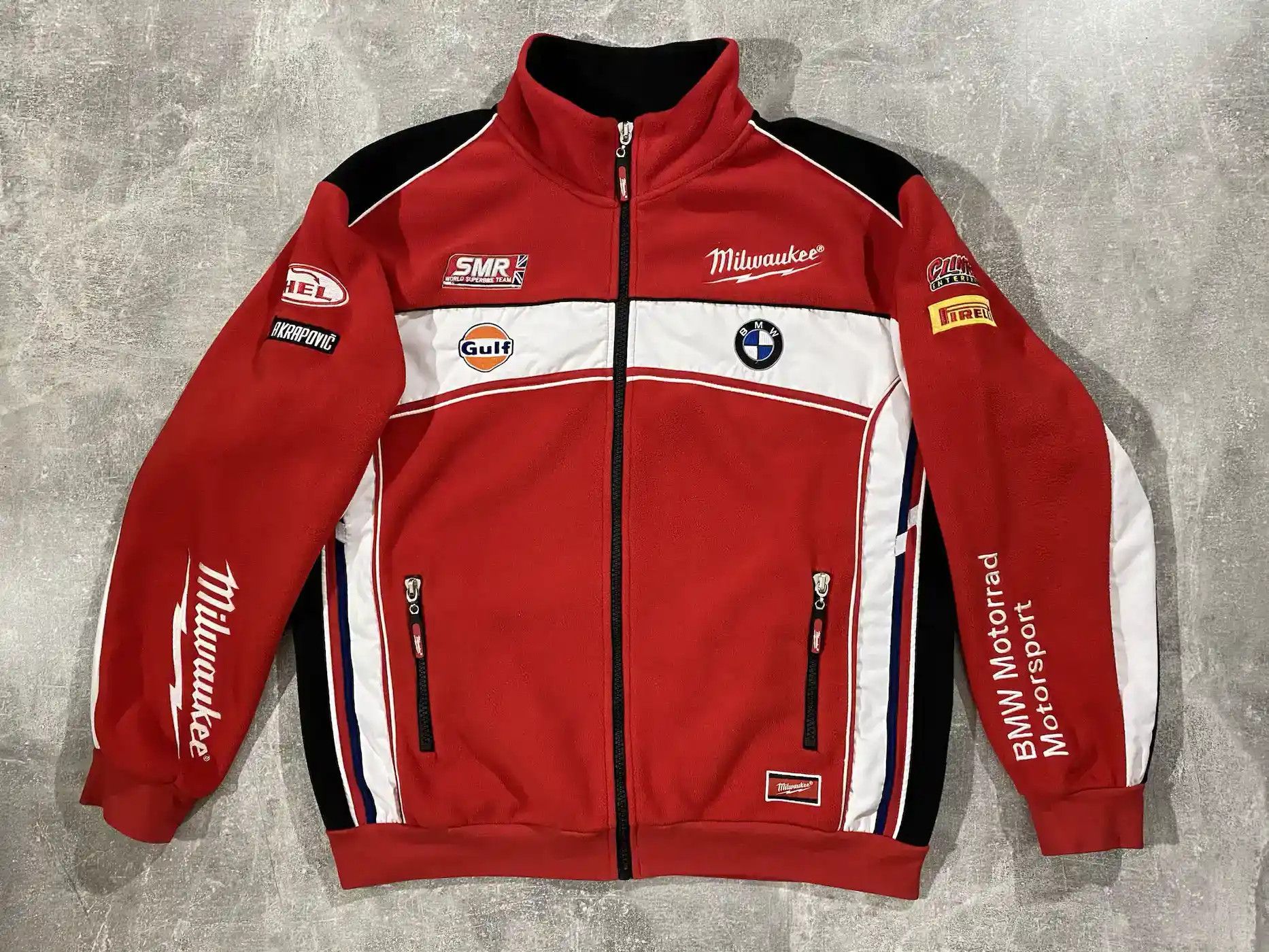 Bmw Vintage Y2K BMW Racing Jacket fleece | Grailed