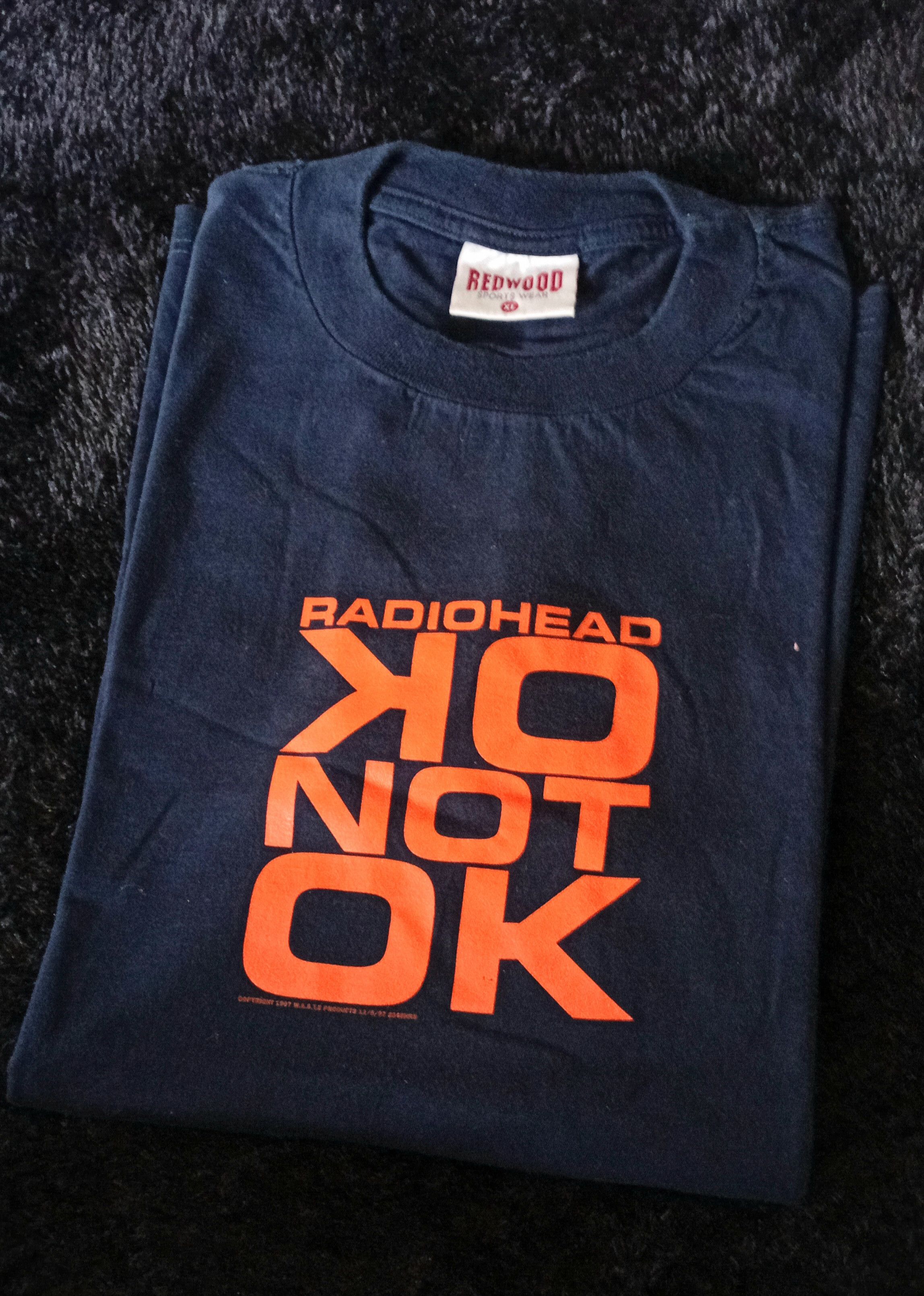 Vintage Radiohead 1997 OK Computer T Shirt