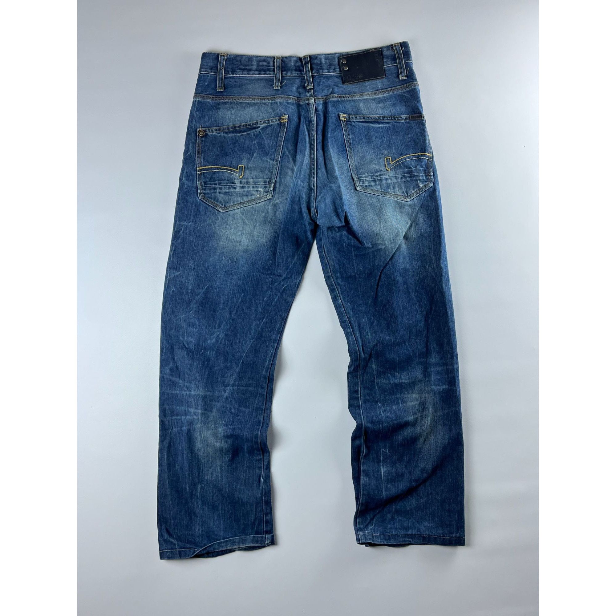 G-Star G-Star Raw Denim Vintage Baggy Jeans Size US 31 - 3 Thumbnail