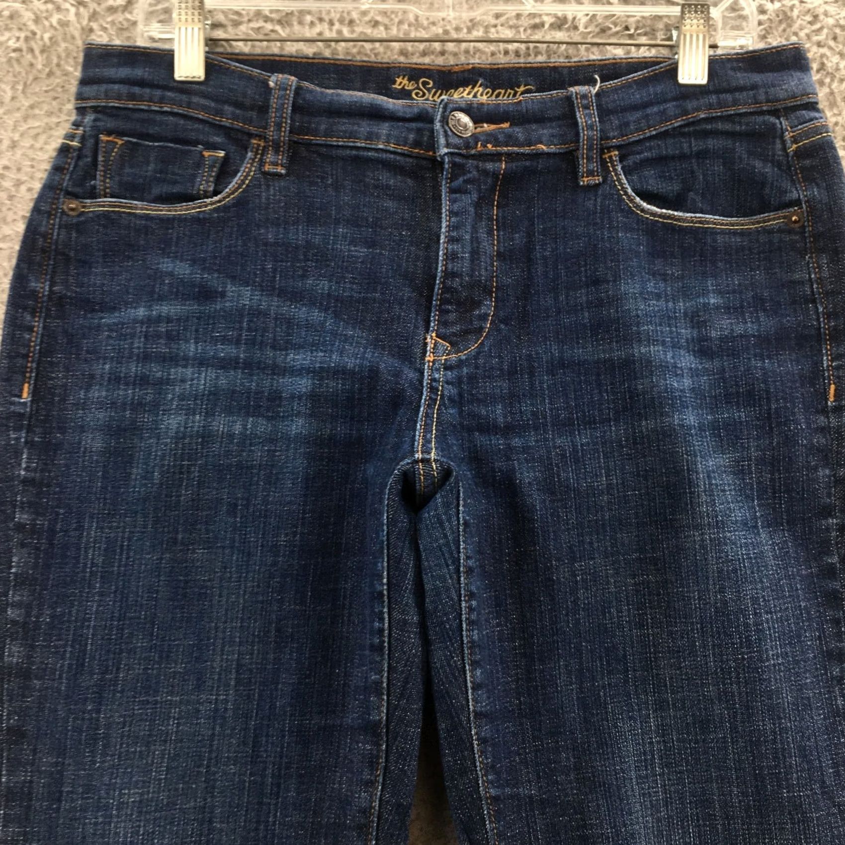 Old Navy Old Navy Jeans Womens 8R The Sweetheart Bootcut Blue Denim Zip Regular 34x32 5-Pocket Classic Vintage No Size 30" / US 8 / IT 44 - 2 Thumbnail
