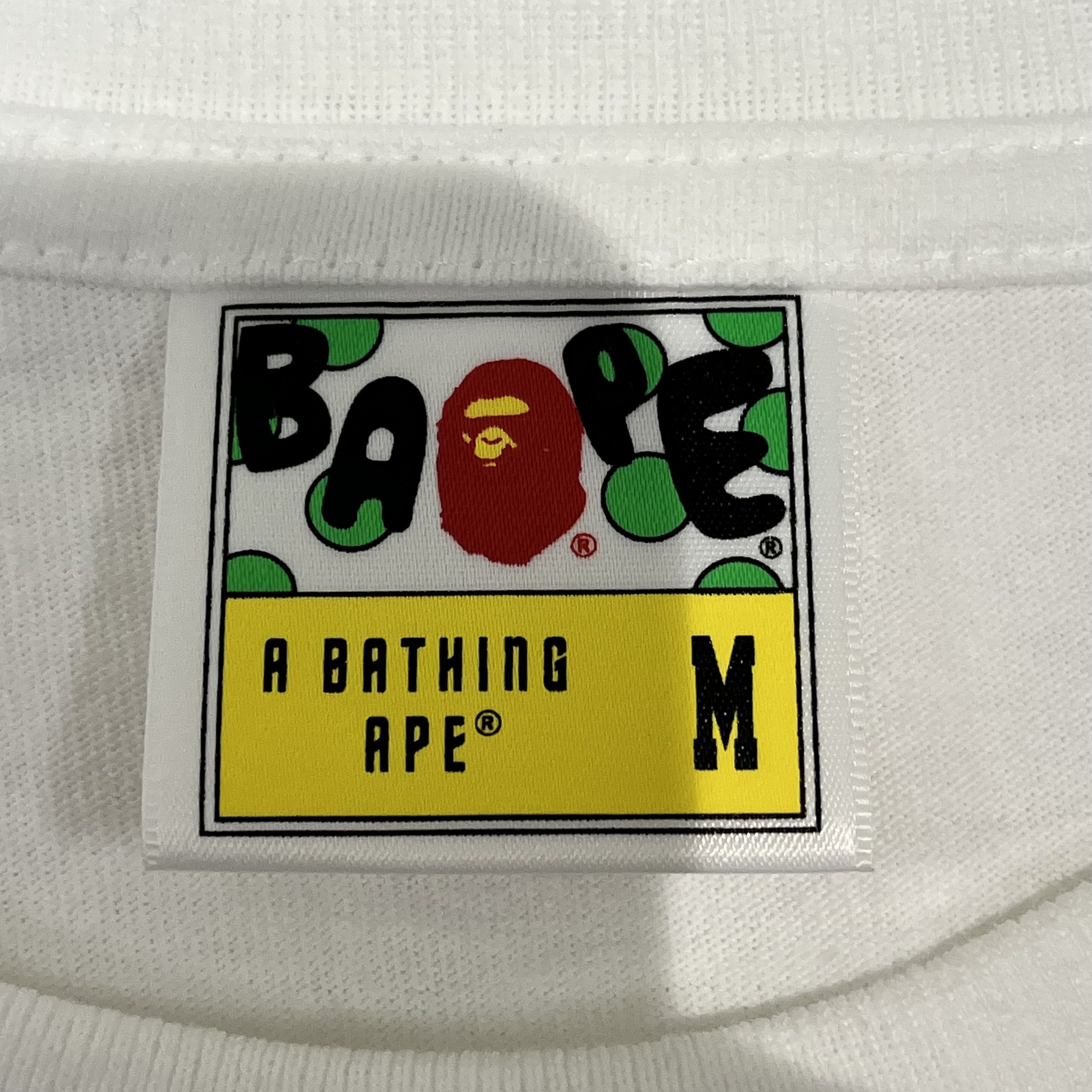 Bape × Big Sean Bape x Big Sean Baby Milo Tee White Size US M / EU 48-50 / 2 - 5 Thumbnail