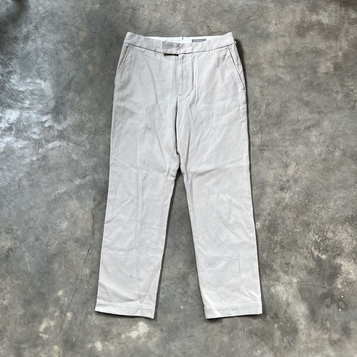 Margaret Howell Margaret Howell MHL Drill Cotton Double Pleat Trouser Pants Size US 30 / EU 46 - 1 Thumbnail