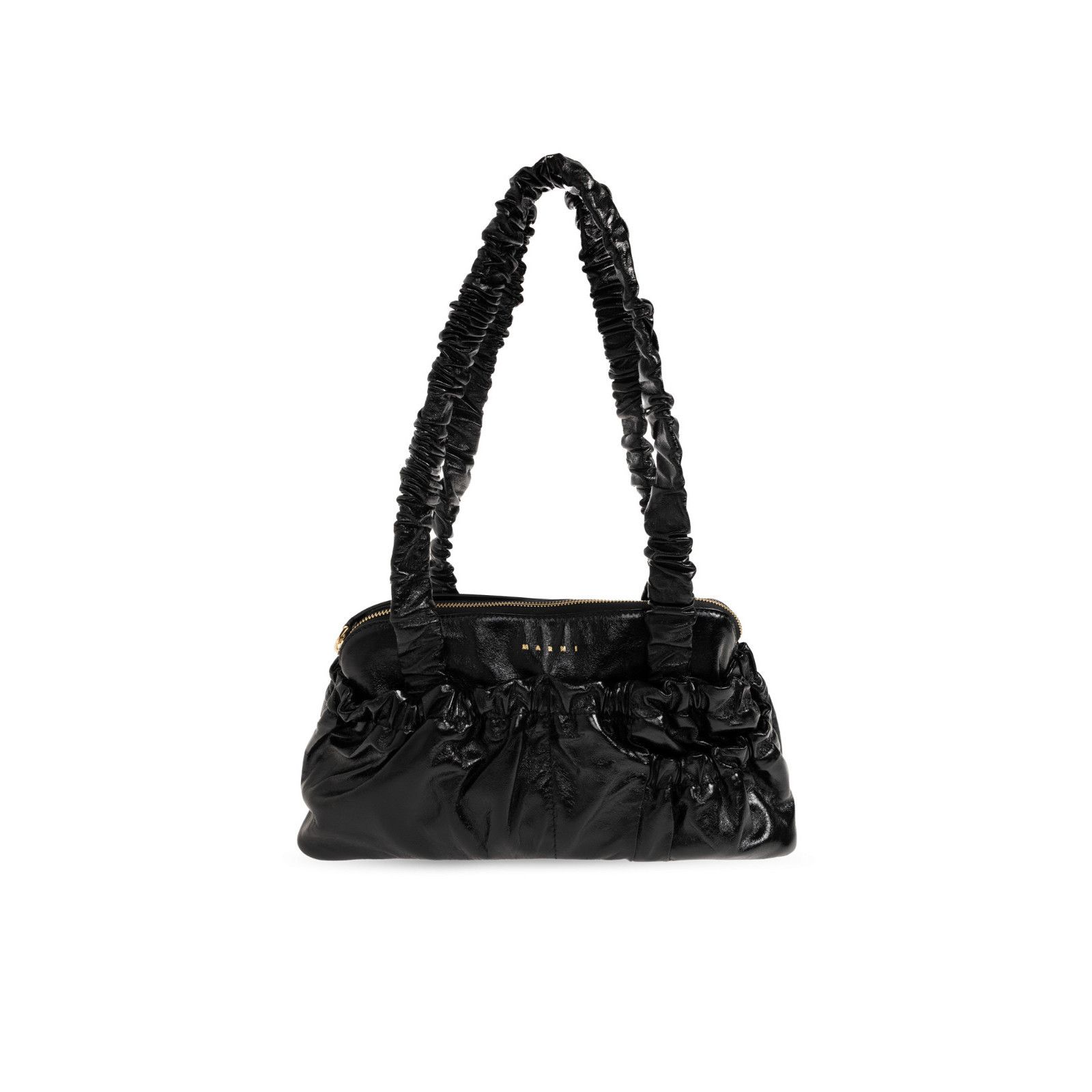 Marni MARNI Black Leather Shoulder Bag New & Authentic Size ONE SIZE - 1 Thumbnail