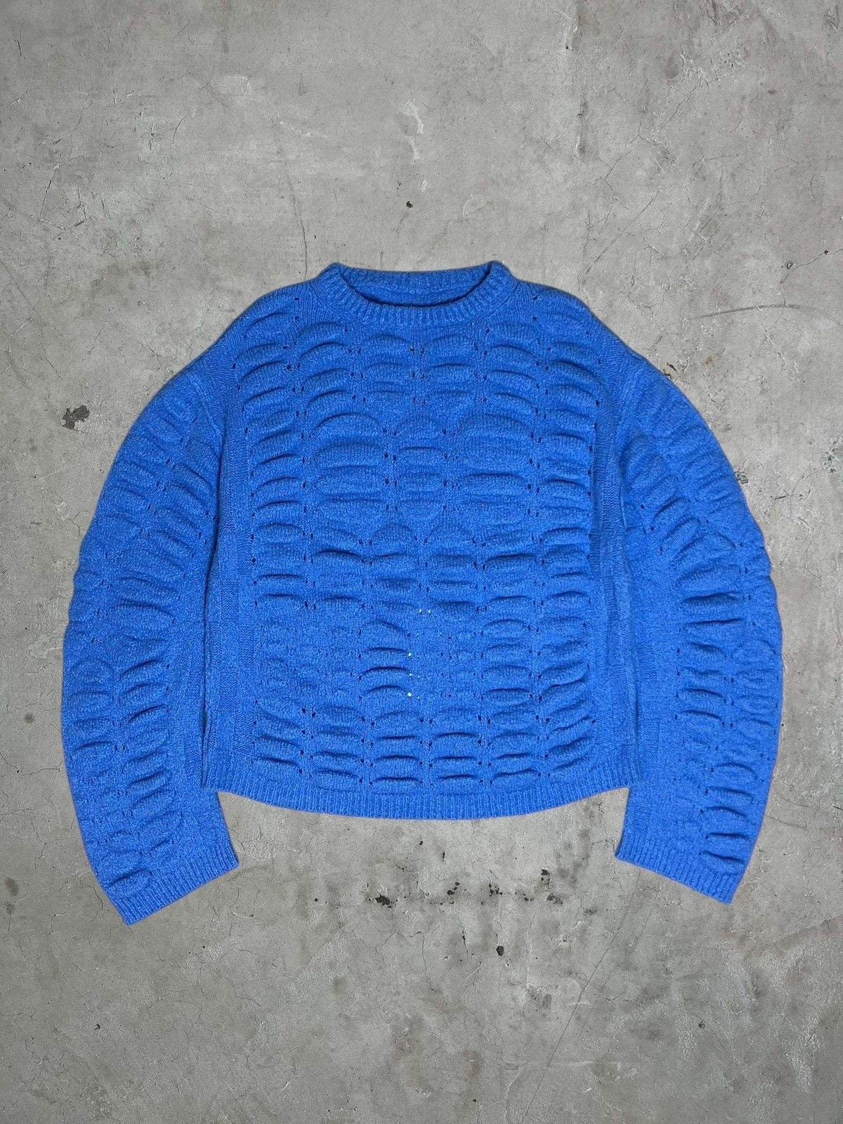 Rick Owens FW/20 Rick Owens Bubble Knit Sweater Size US M / EU 48-50 / 2 - 3 Thumbnail