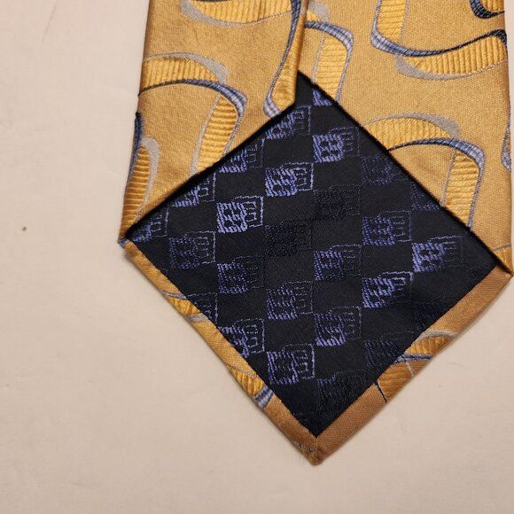 Bachrach Bachrach men's 100%silk tie 4" X 57 1/2" made in Italy Size ONE SIZE - 3 Thumbnail