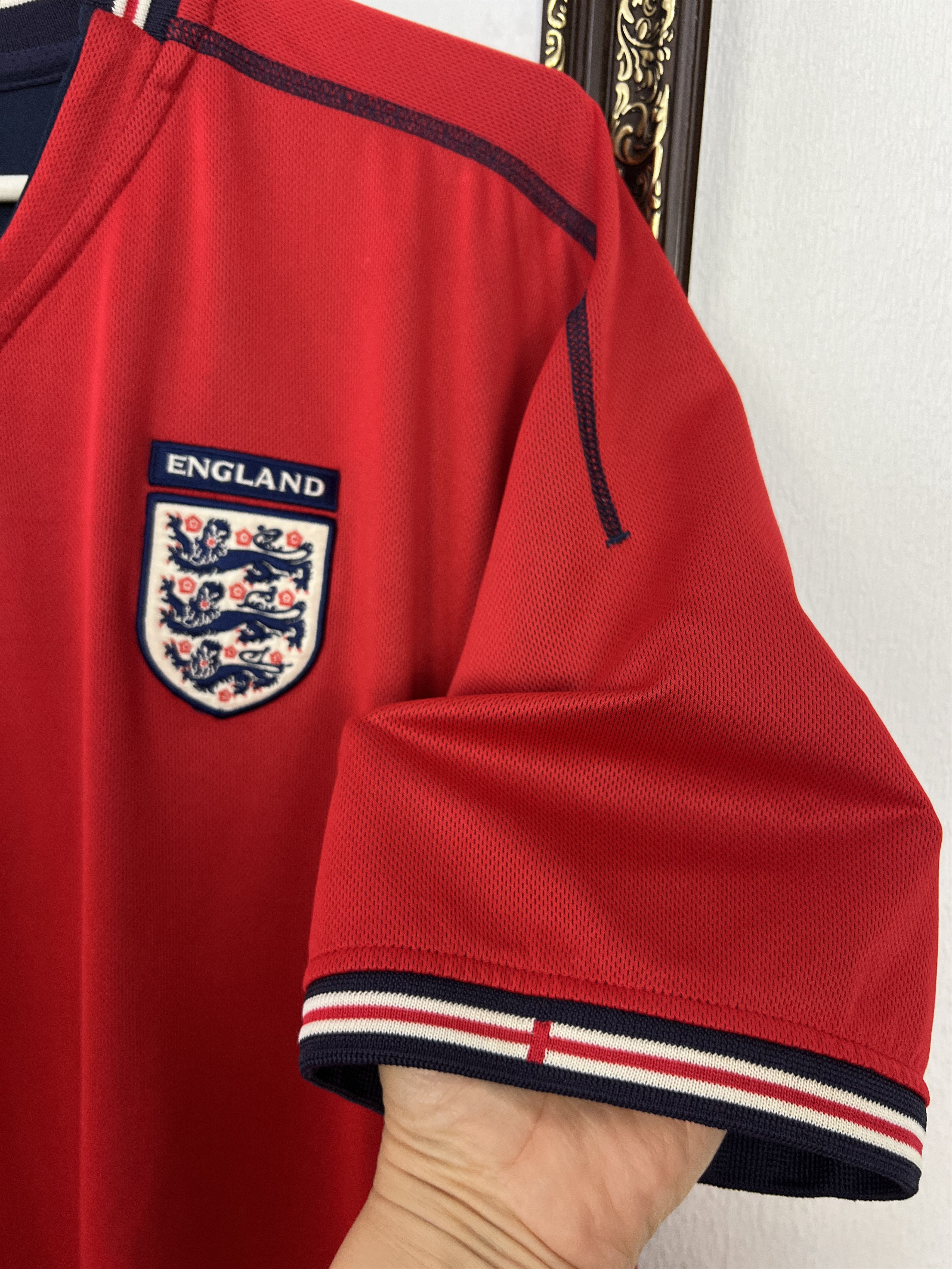 Umbro England Away football shirt Soccer Reversible Jersey Trikot Size US XXL / EU 58 / 5 - 5 Thumbnail