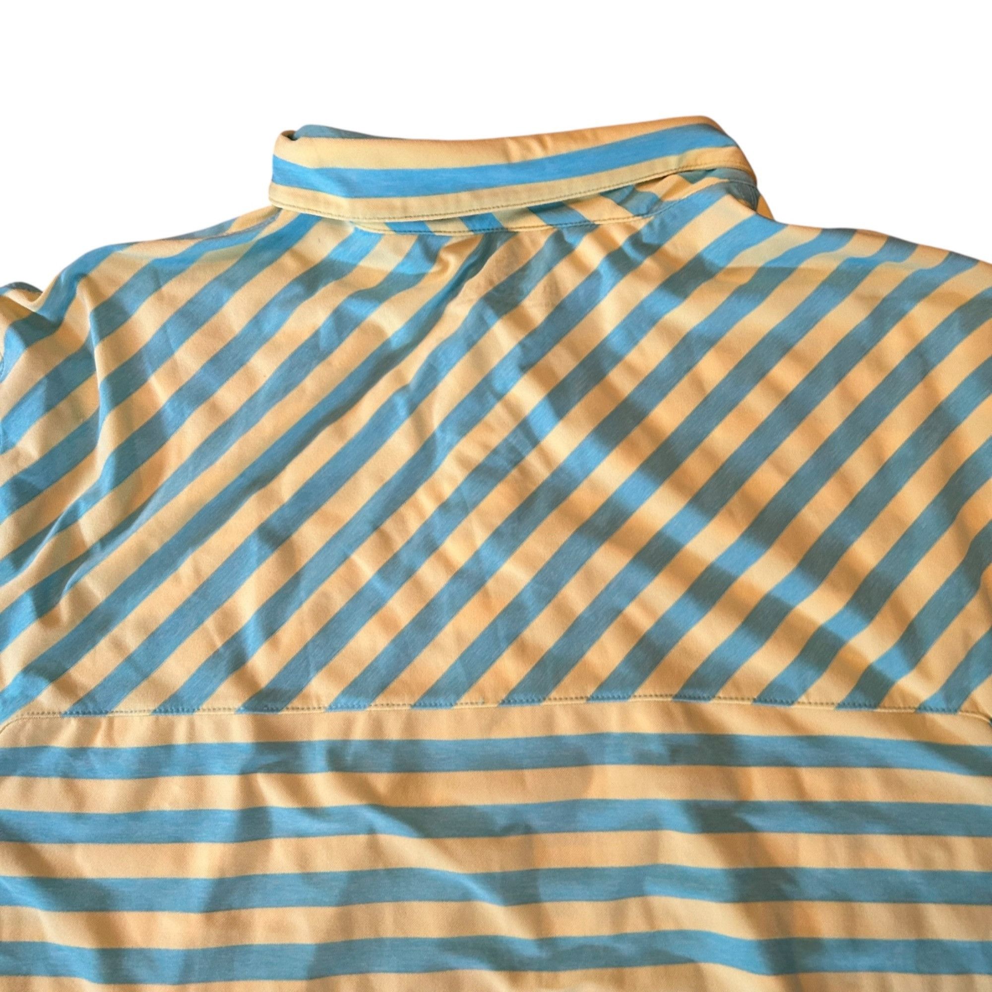 Other Vineyard Vines Bright Yellow & Blue Striped Polo XL Size US XL / EU 56 / 4 - 5 Thumbnail