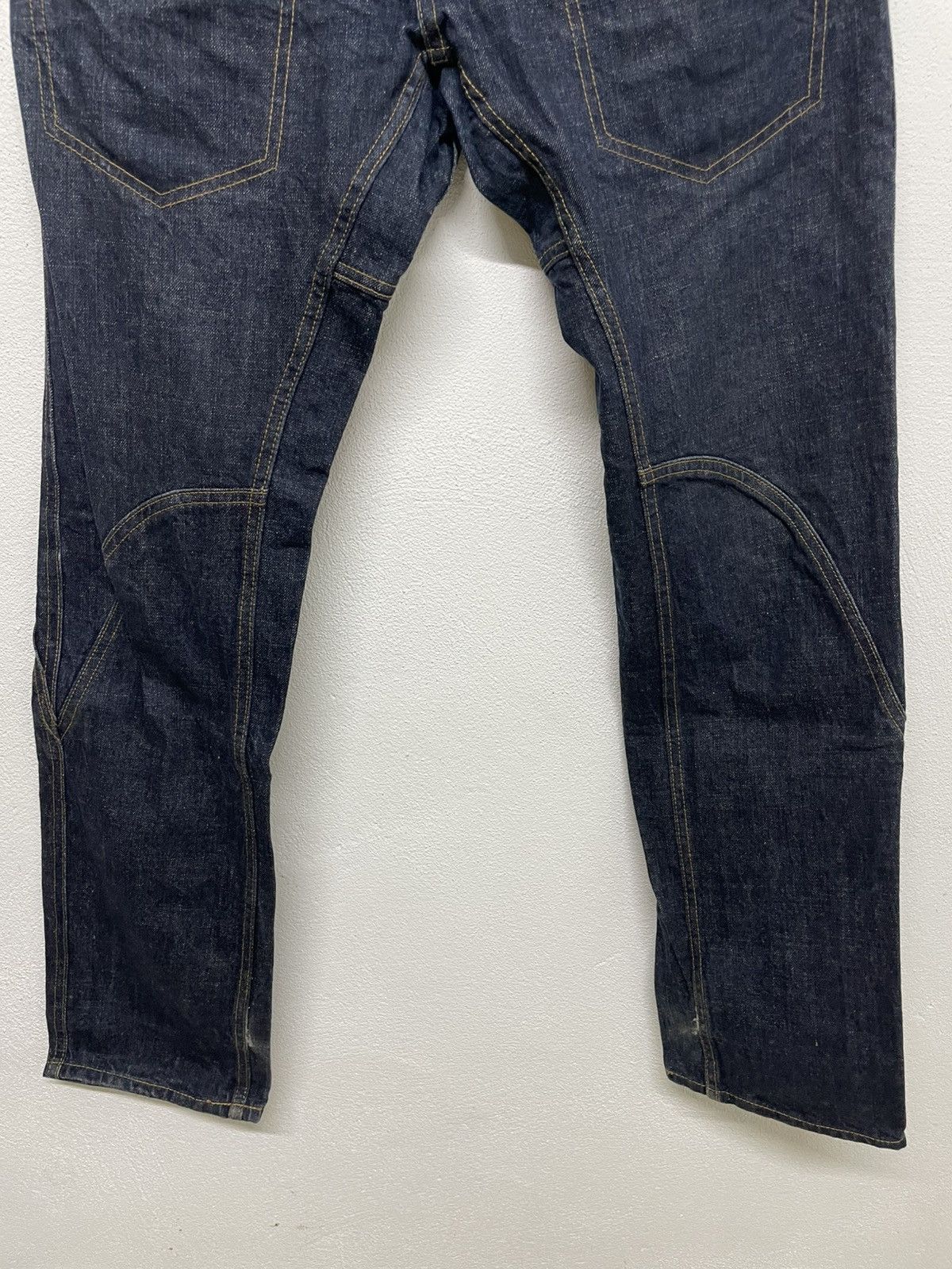 2120 Handcrafted 🔥Rare🔥Dominate Handcrafted Multi pocket Denim Jeans Size US 35 - 4 Thumbnail