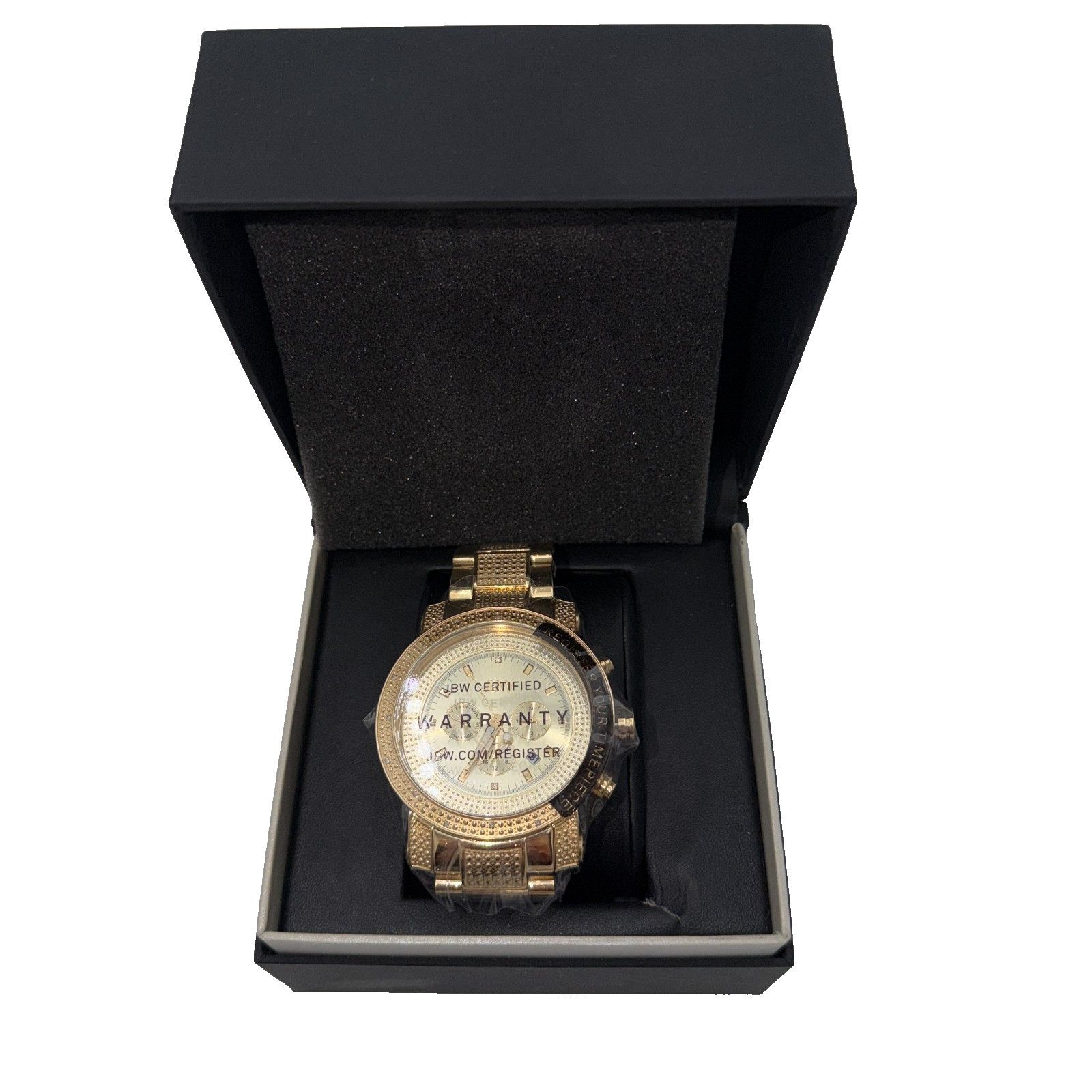 JBW JBW Victor Watch Men 16 Diamond Quartz Chronograph JB-8102-F Size ONE SIZE - 2 Thumbnail